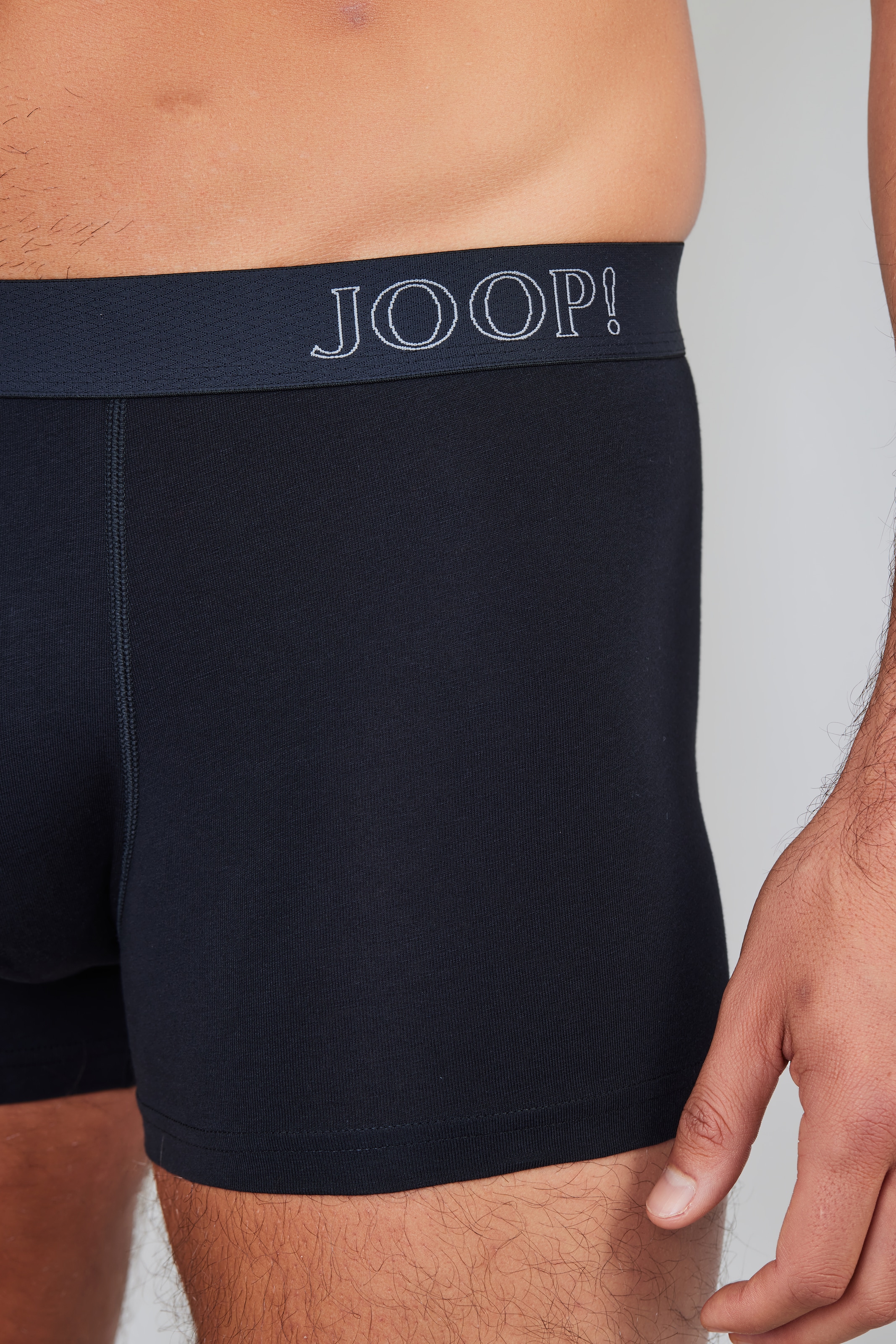 JOOP! Boxershorts »Everyday« 3er Pack,  atmungsaktiv, Baumwollmix, elastisch, weich