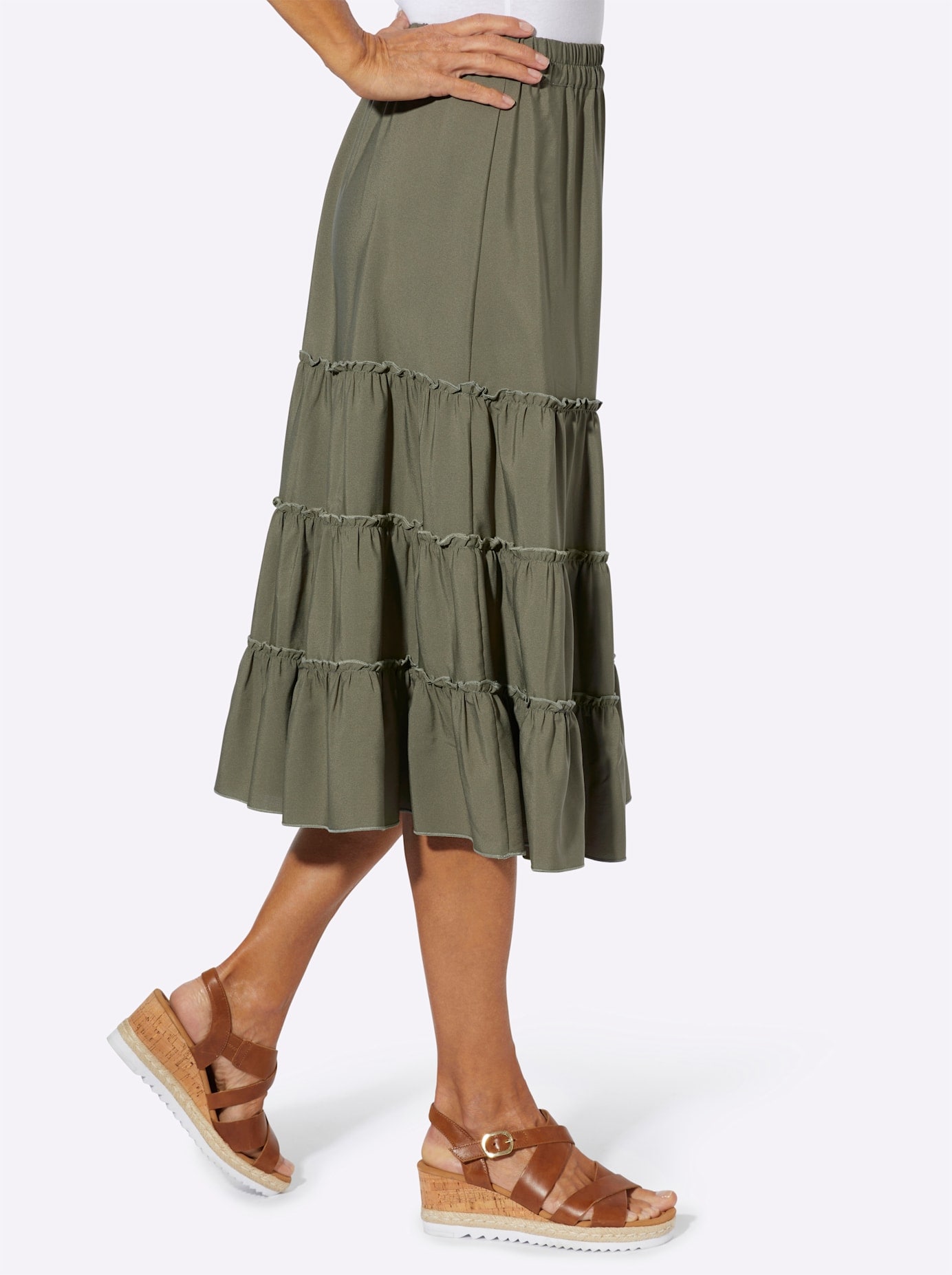 Classic Basics Jupe étagée