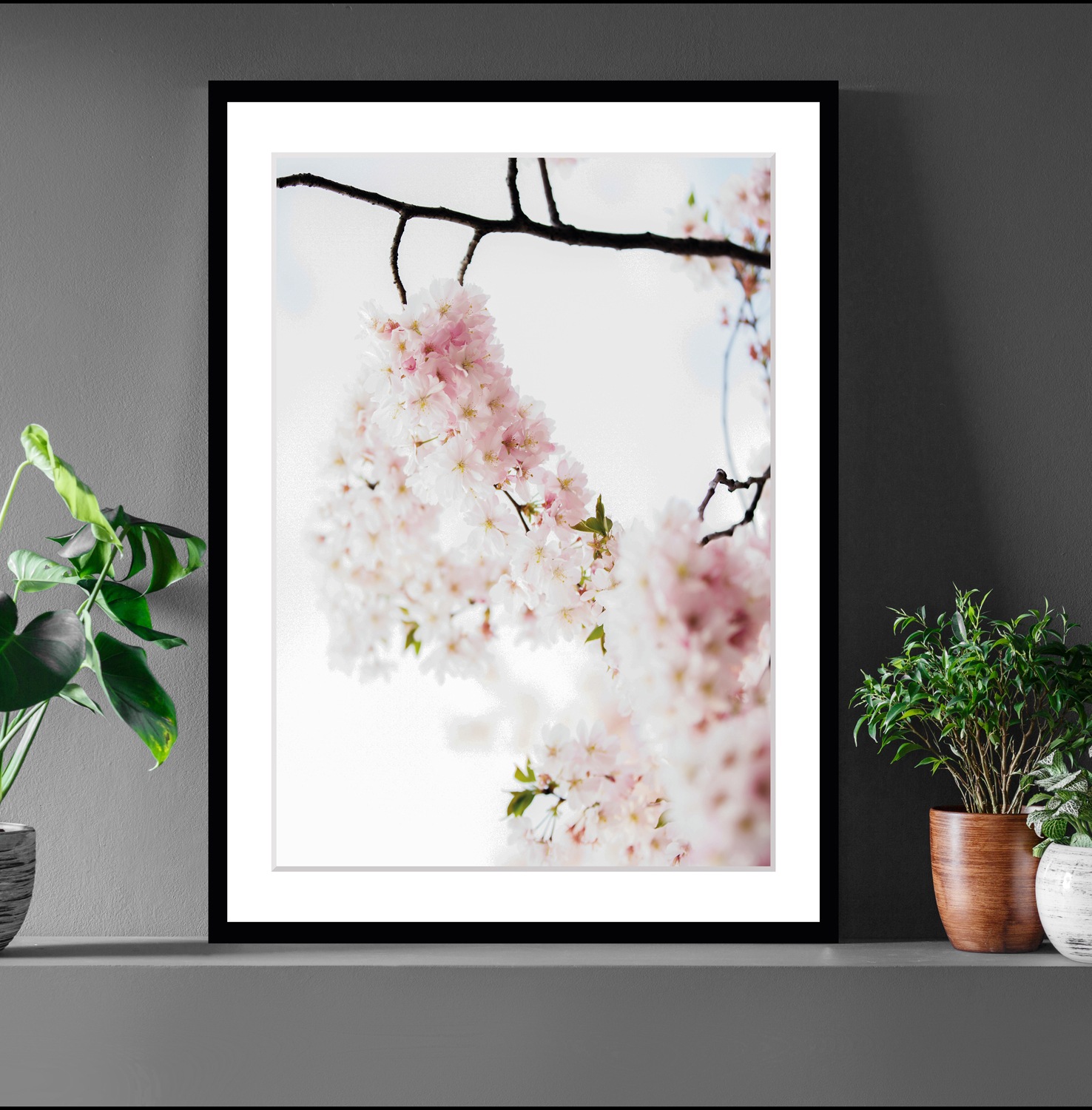 Image of queence Bild "Lilly" Blumen Foto Kunst Pflanzen Pflanzenbilder Blumen, gerahmt