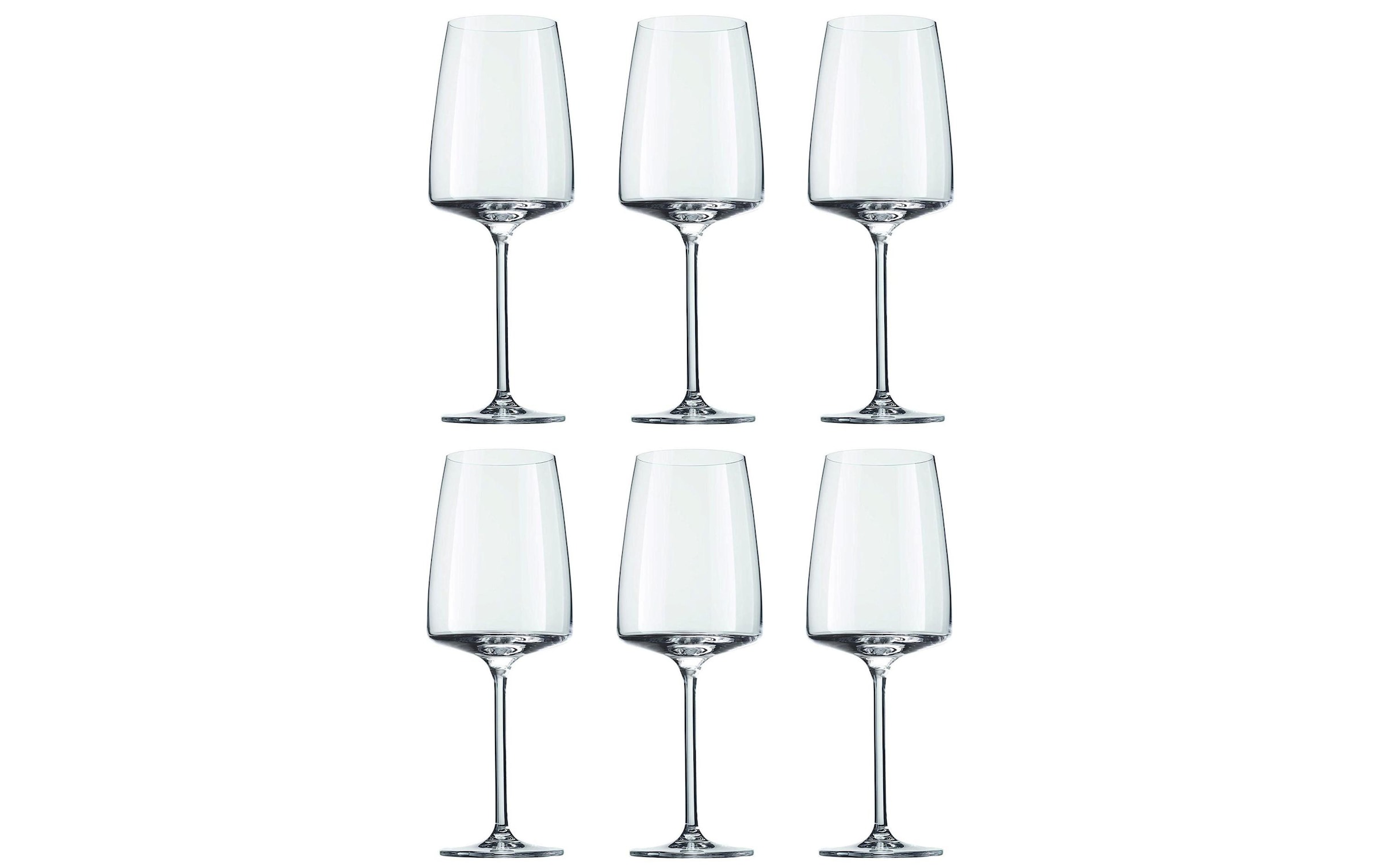 SCHOTT-ZWIESEL Rotweinglas »Sensa 5,35 dl, 6 Stück, Transparent«, (Set, 6 tlg.), 6 teilig