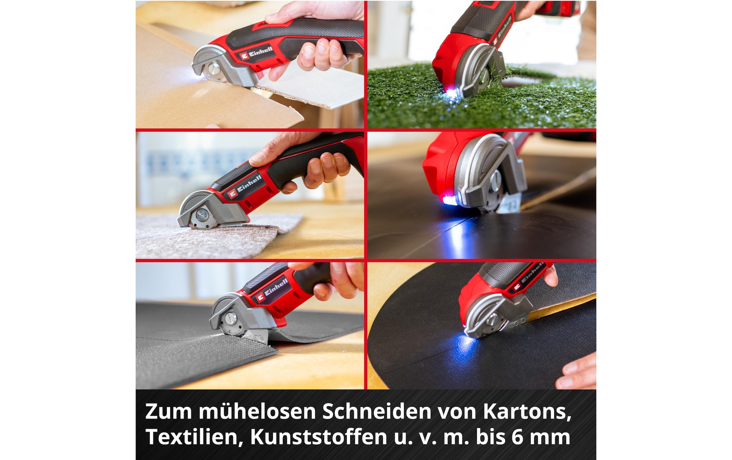 Einhell Akku-Kettensäge »Universalschneider TE-UC 18/6 Li - Solo« ohne Akku und Ladegerät