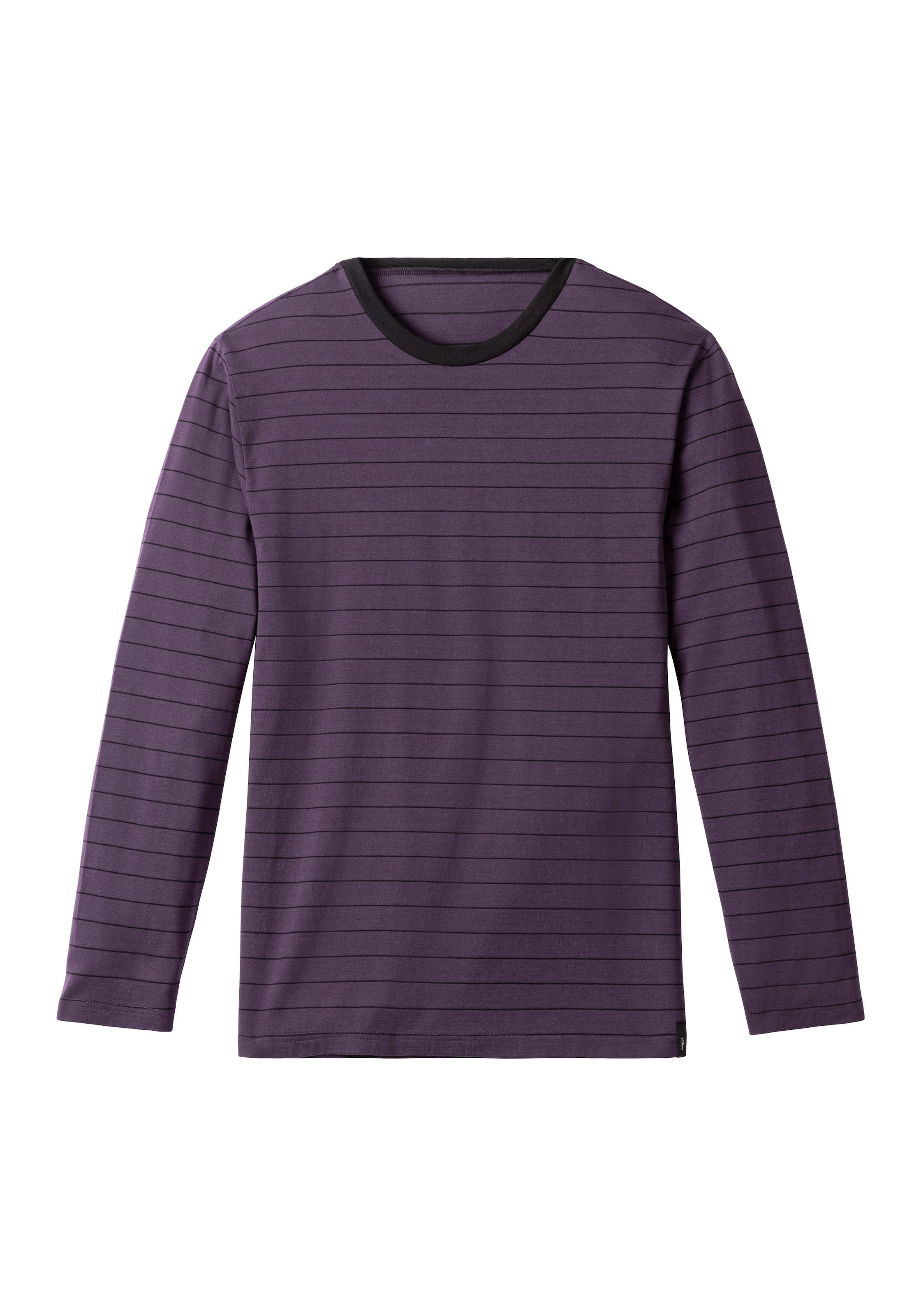 s.Oliver Pyjama 1 Stück, 2 cuis tlg., modisch gestreiftes Oberteil