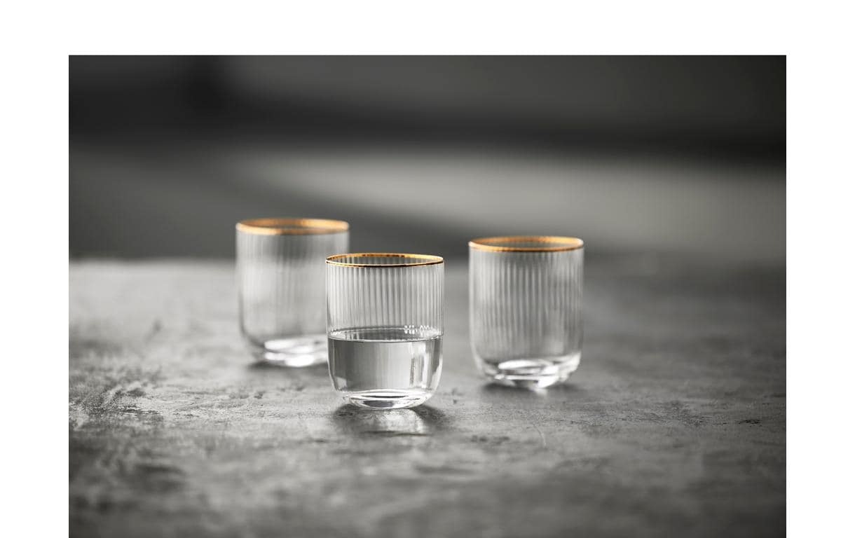 Glas »Lyngby Palermo 4 Stück, 35 cl«