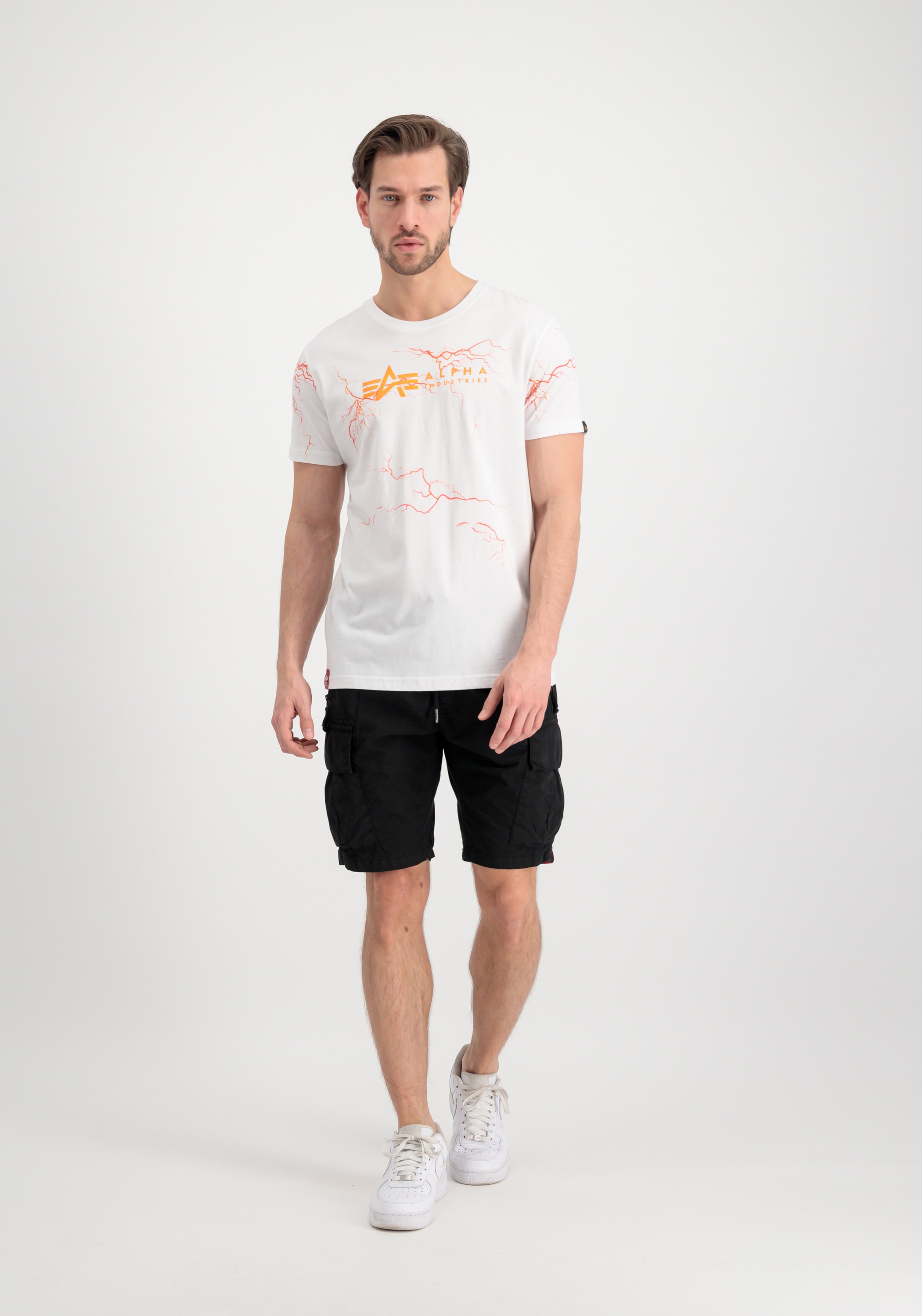Alpha Industries T-Shirt »Alpha Industries Men - T-Shirts Lightning AOP T-Shirt«