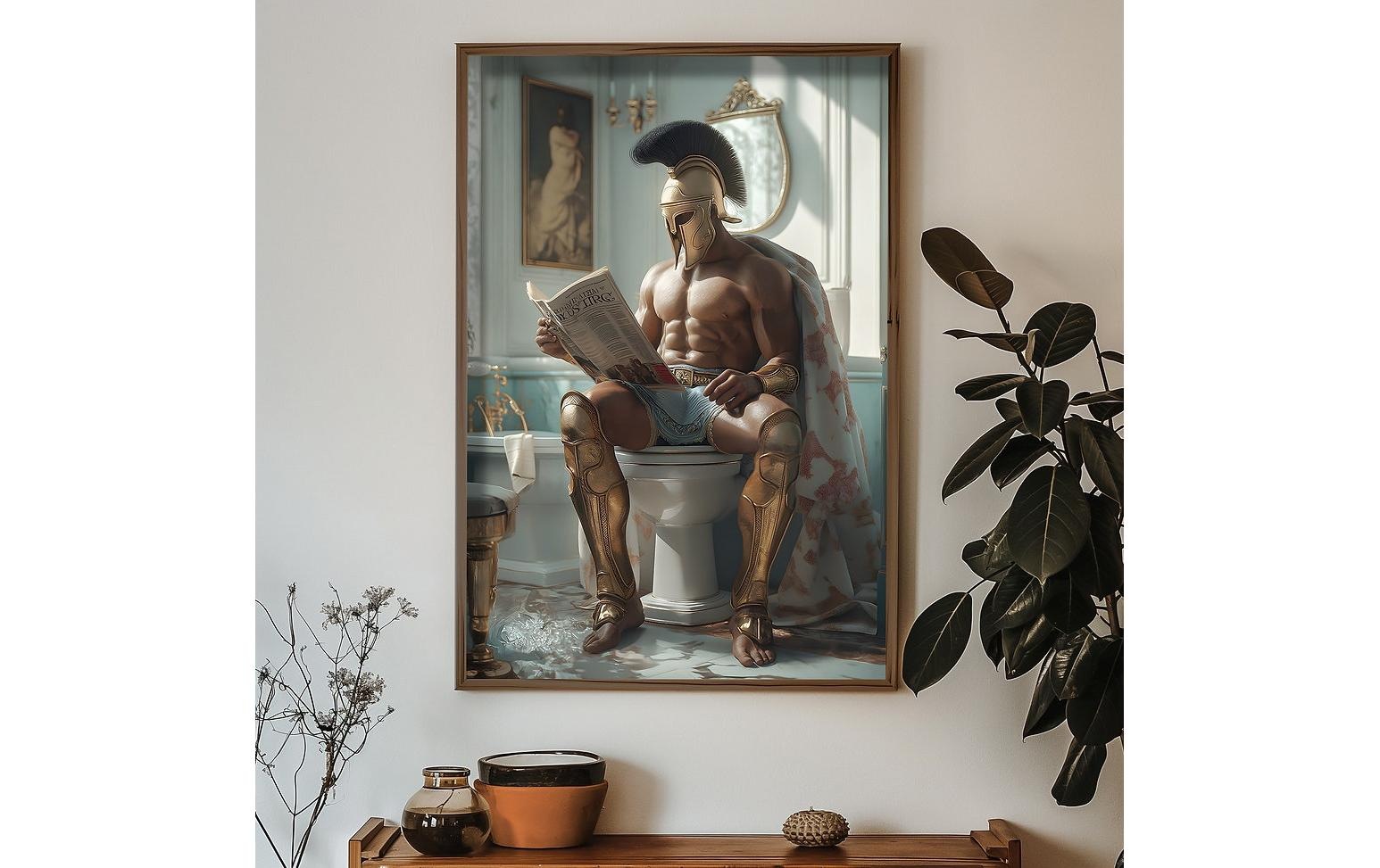 Wandbild »Wallxpert Held«, Figuren