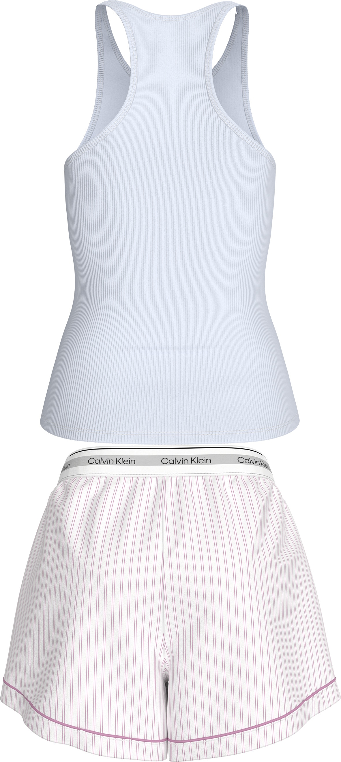 Calvin Klein Underwear Schlafanzug »V DAY TANK SHORT SET« Mit elastischem Bund