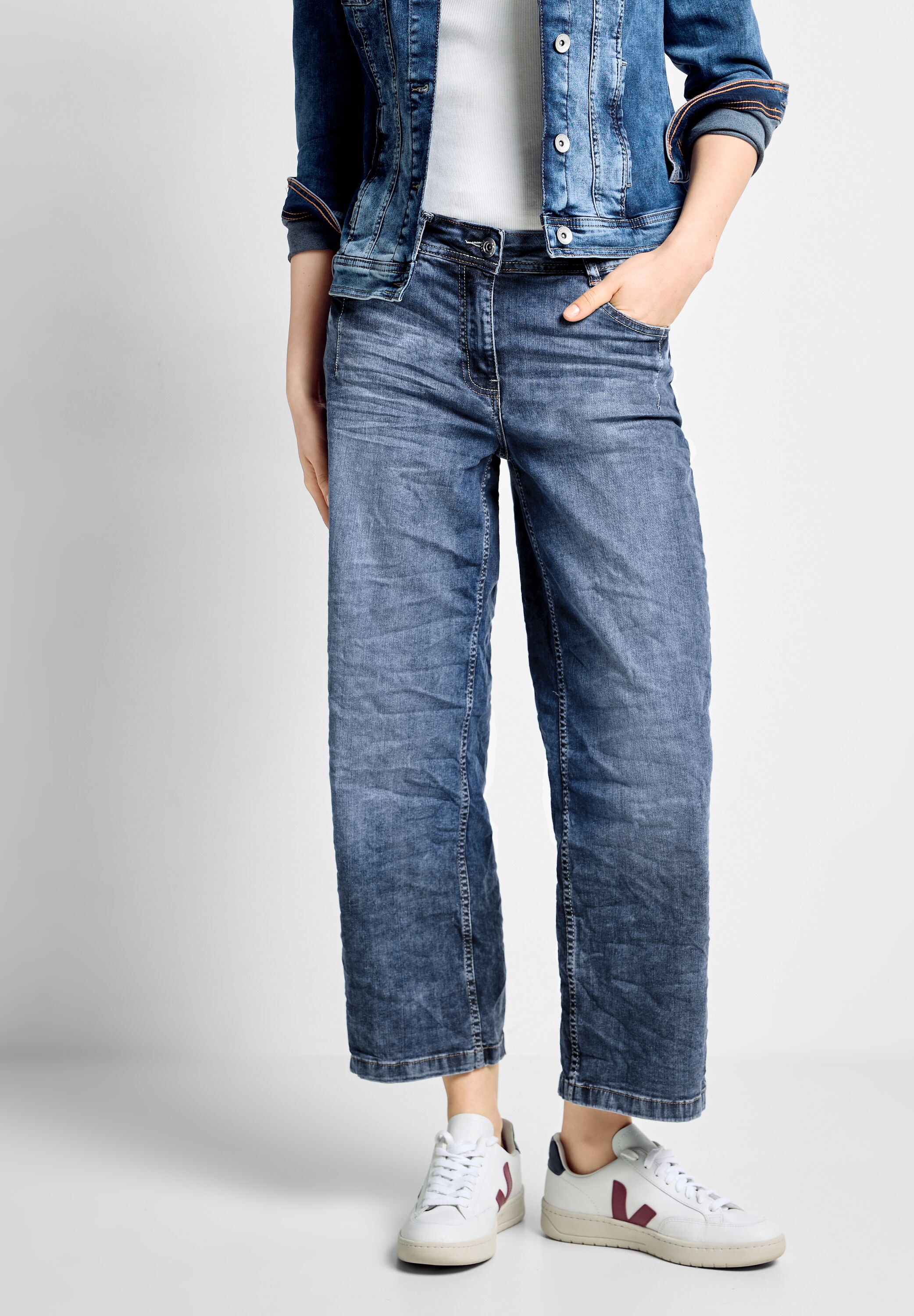 Cecil Loose-fit-Jeans »Style Neele«, mit weitem Bein-CECIL 1