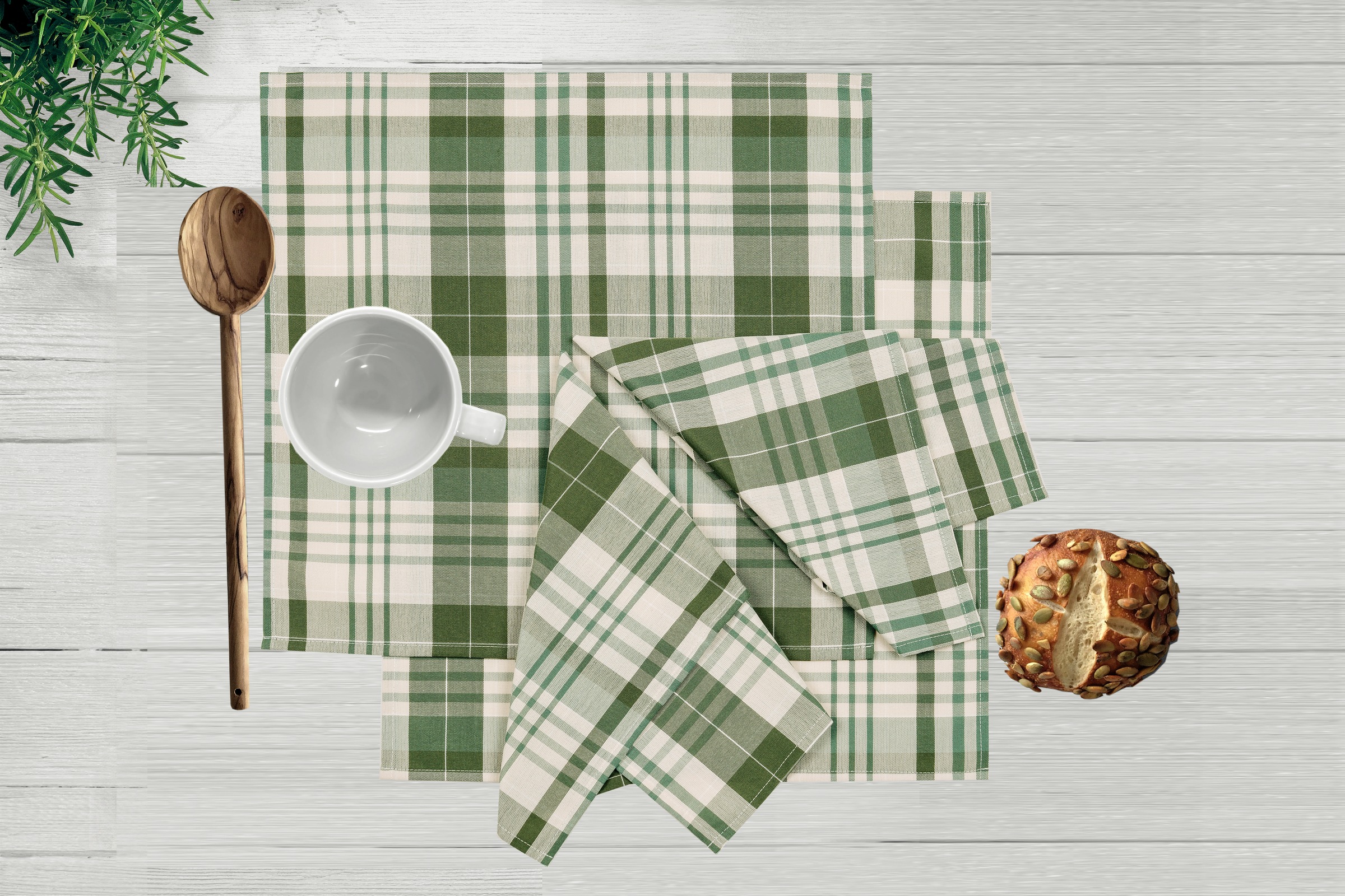 Image of GOODproduct Stoffserviette "Candise" Check Muster