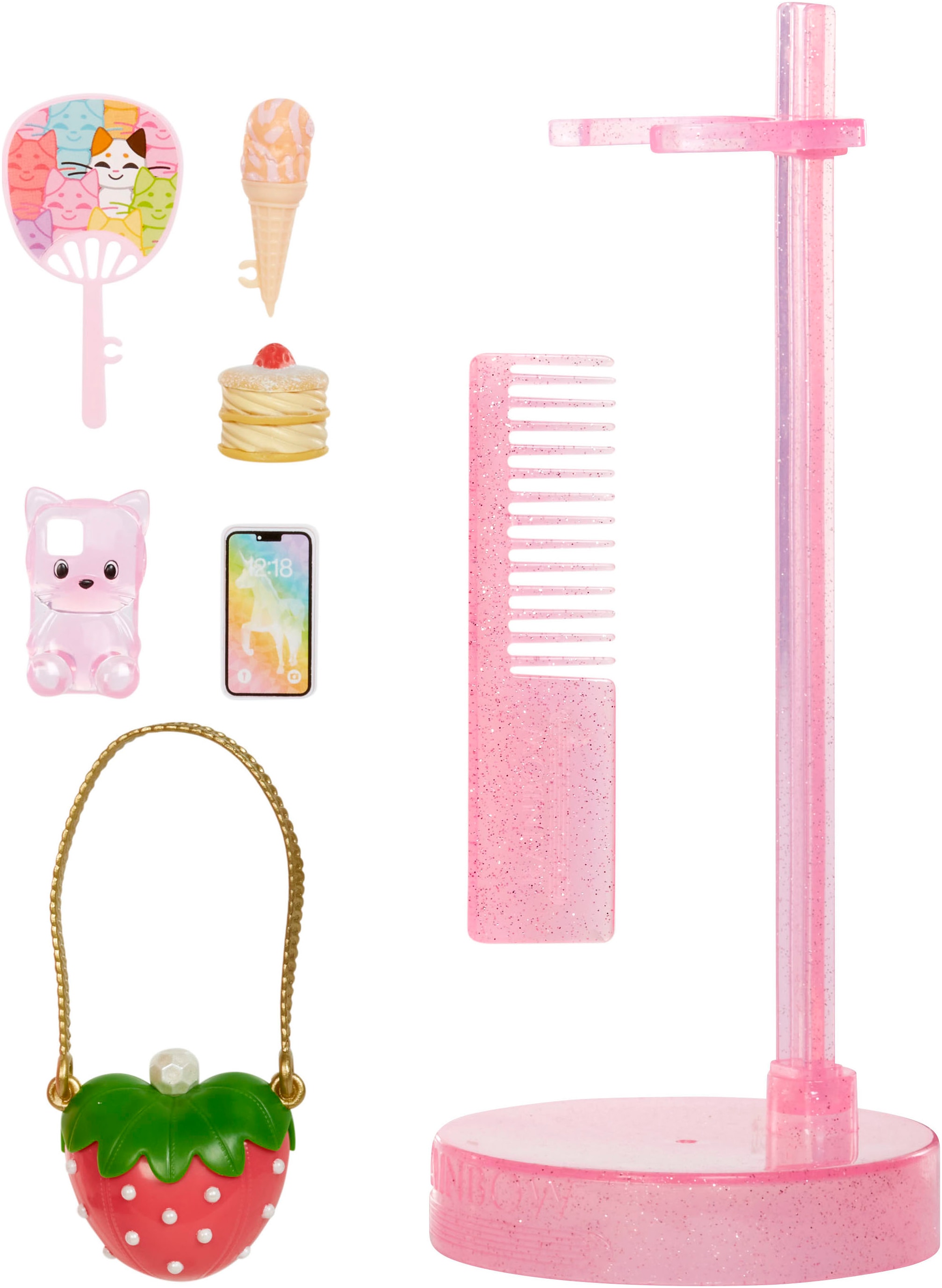 RAINBOW HIGH Poupée à habiller »Rainbow High Sparkle & Shine Fashion Dolls - ROSETTA (Pink)«