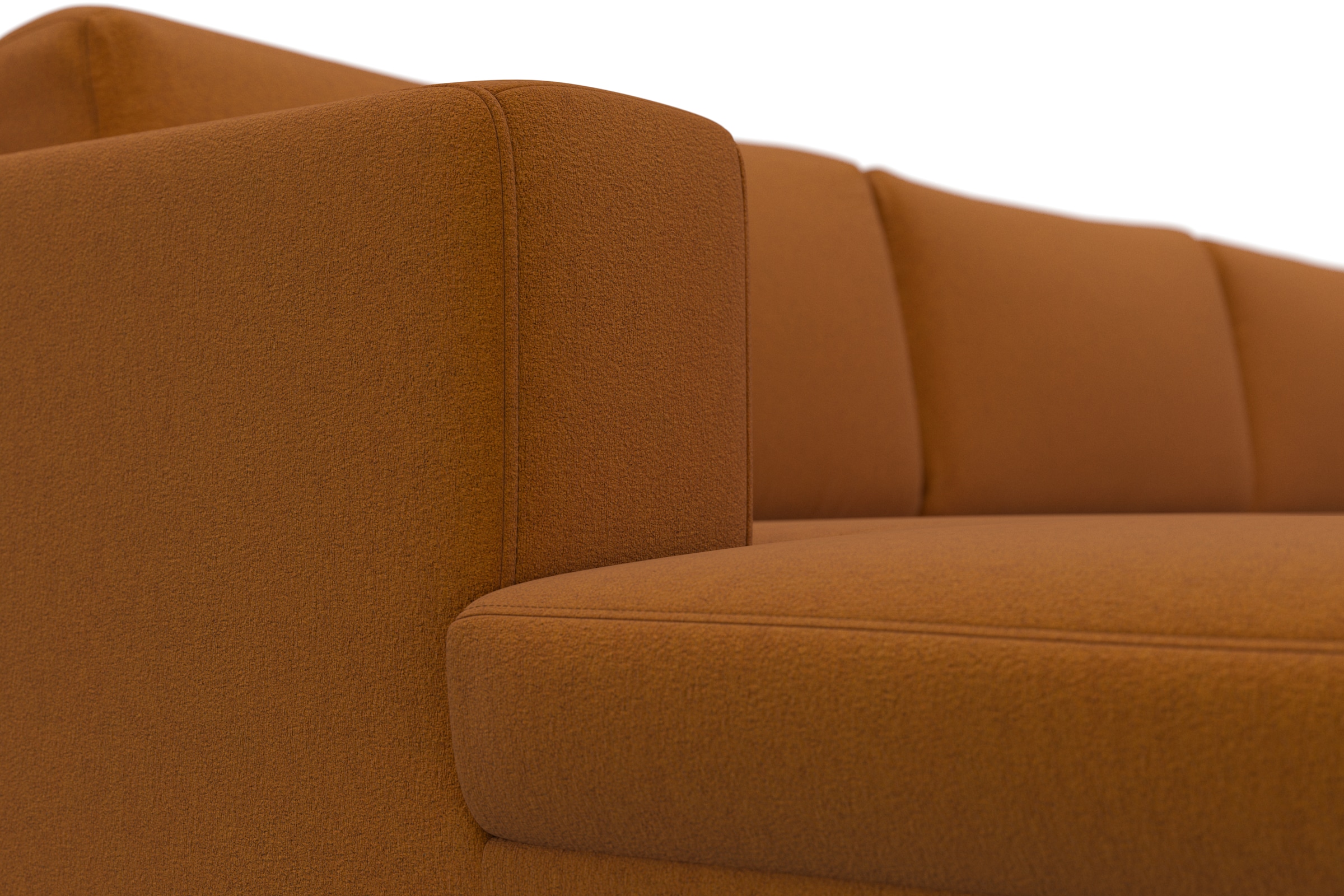 DOMO collection Wohnlandschaft »Modica U-Form«, XXL, in moderner Optik mit, 2 grosszügigen Recamieren, auch in Cord