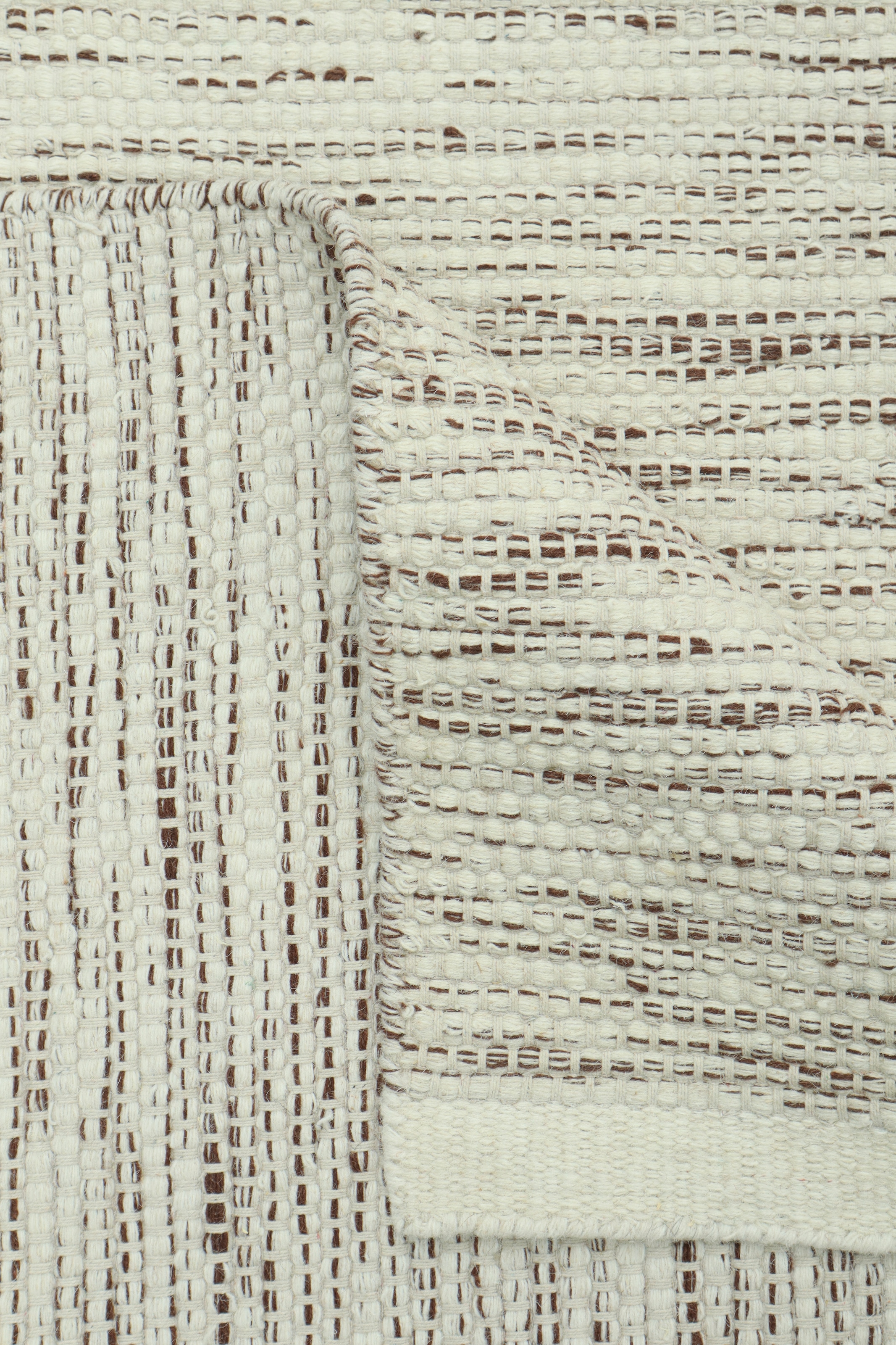 GOODproduct Teppich »Lirra, mit hohem Wollanteil, Wolle-Baumwoll-Mix« rechteckig 6 mm Höhe zeitloses Design, Webstruktur, Wohnzimmer, Schlafzimmer, Esszimmer