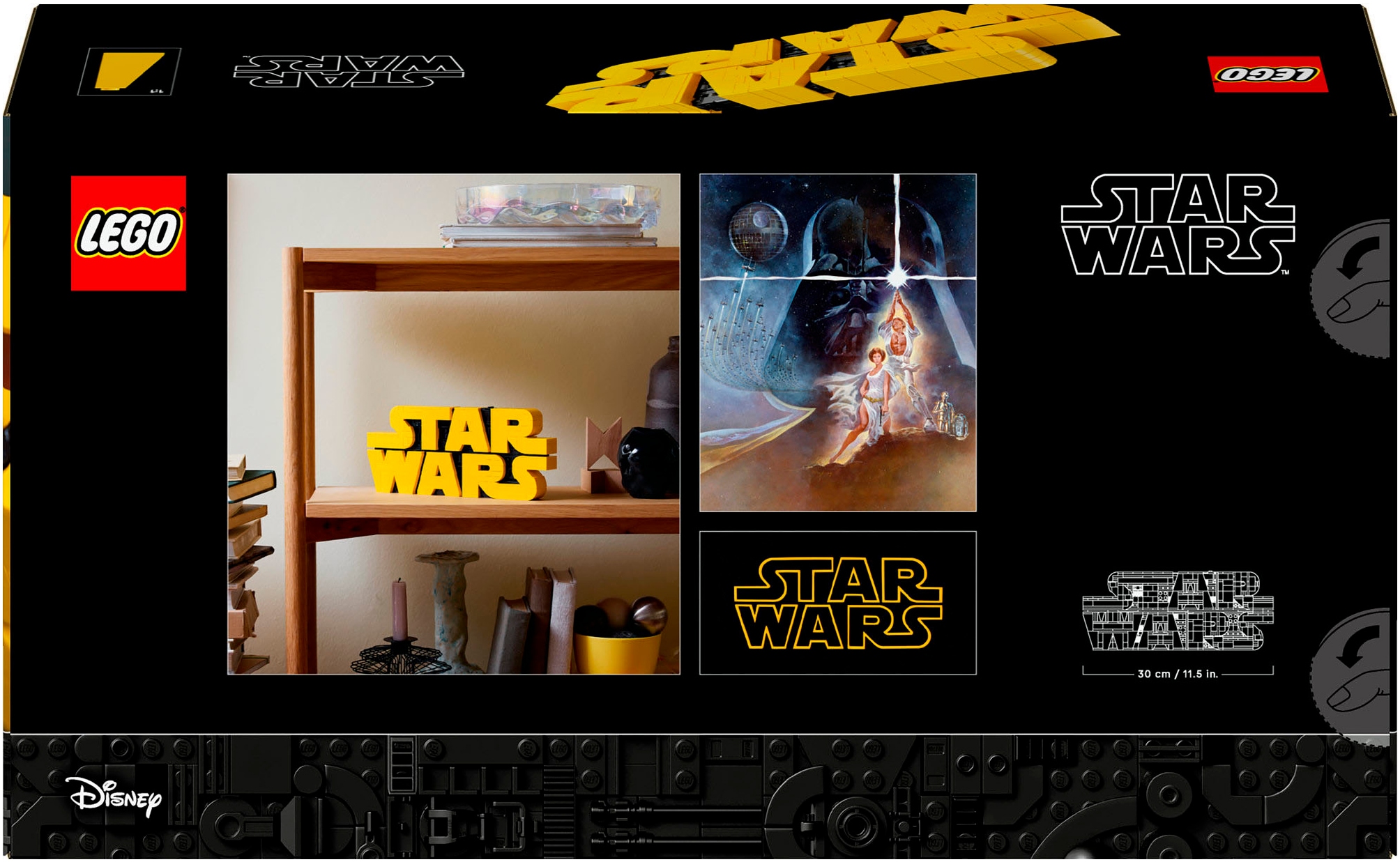 LEGO® Pions de construction »Star Wars Logo aus LEGO Steinen (75407), LEGO Star Wars ™« Made in Europe