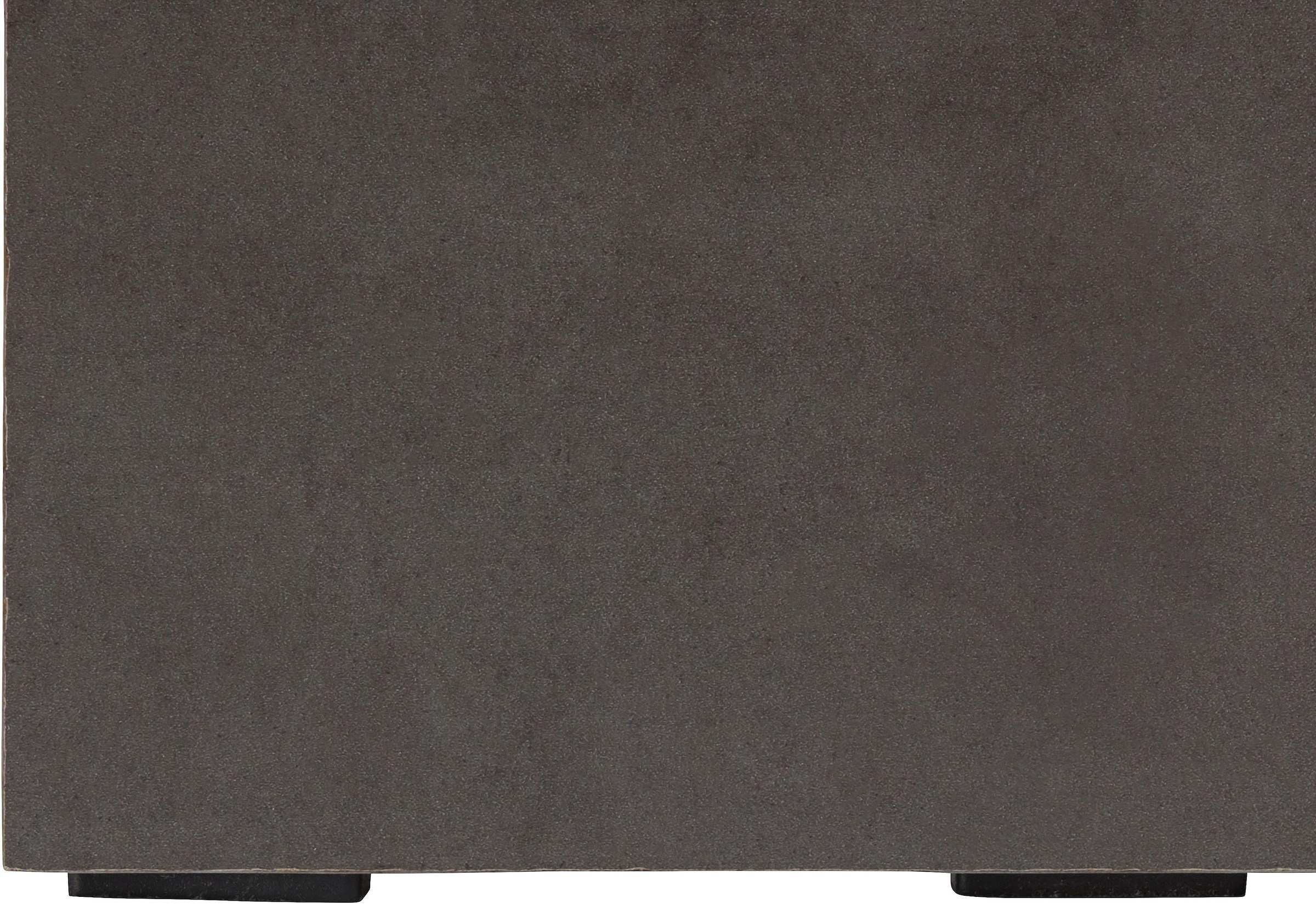 FORTE Bett »Clif, Jugendbett, Belastbarkeit 120 KG, Schubkasten optional« Liegefläche 140cmx200cm,  Industrial Design