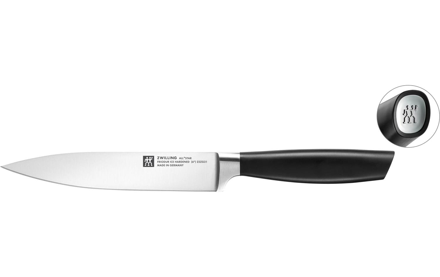 Zwilling Messerblock »mit Messer All Star Chromsilberfarben, 7-teilig«