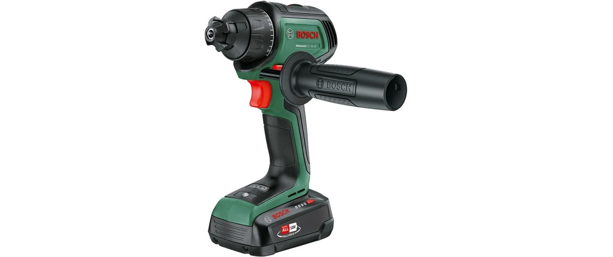 BOSCH Bohrschraube »AdvancedDrill 18 V-80 Quicksnap 2 x Akku«
