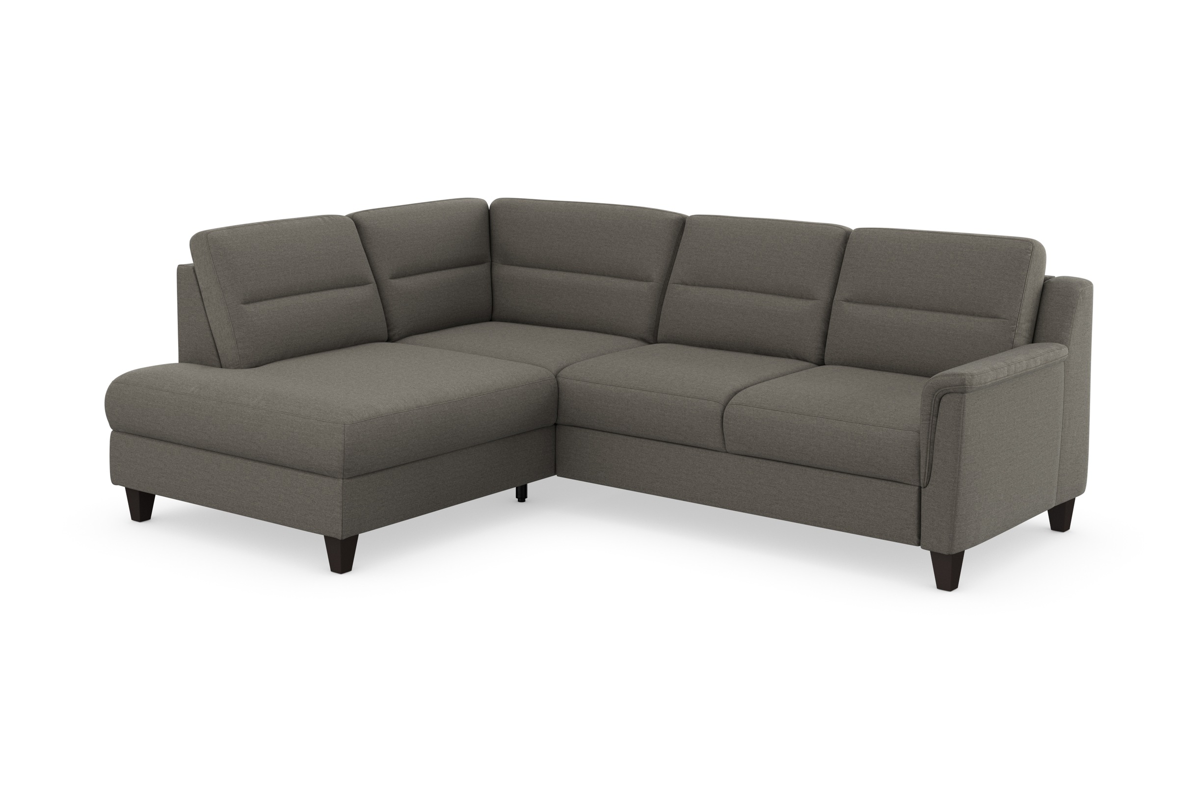 sit&more Ecksofa »Farö L-Form«, inklusive Federkern, wahlweise mit Bettfunktion und Bettkasten