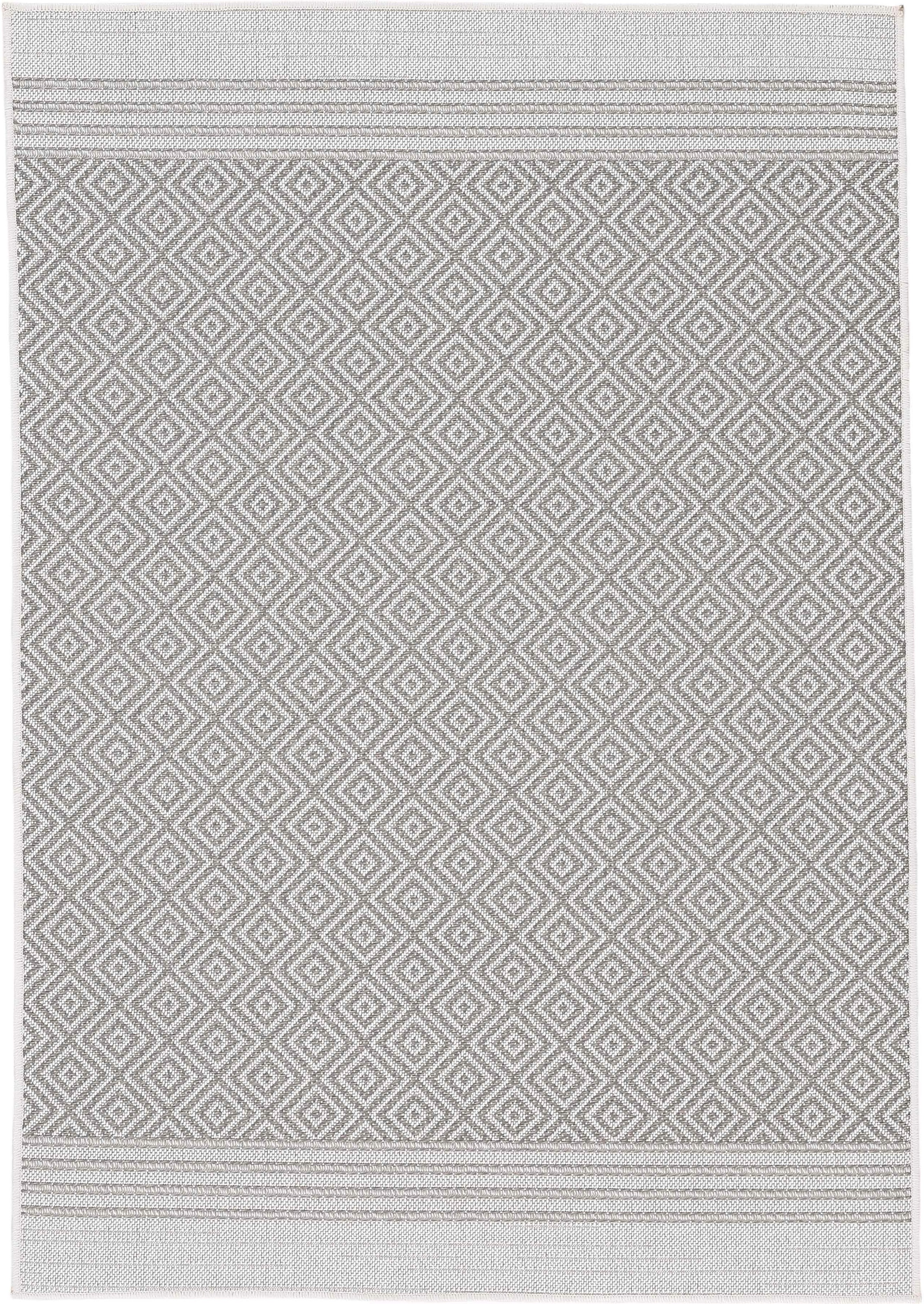Image of carpetfine Teppich »Boho 103«, rechteckig, 4 mm Höhe, robustes Flachgewebe, Sisal Optik, In- und Outdoor geeignet, Wetterfest und UV-beständig für Balkon, Terrasse, Garten, Aussenbereich,Wohnzimmer, Schlafzimmer bei Ackermann Versand Schweiz