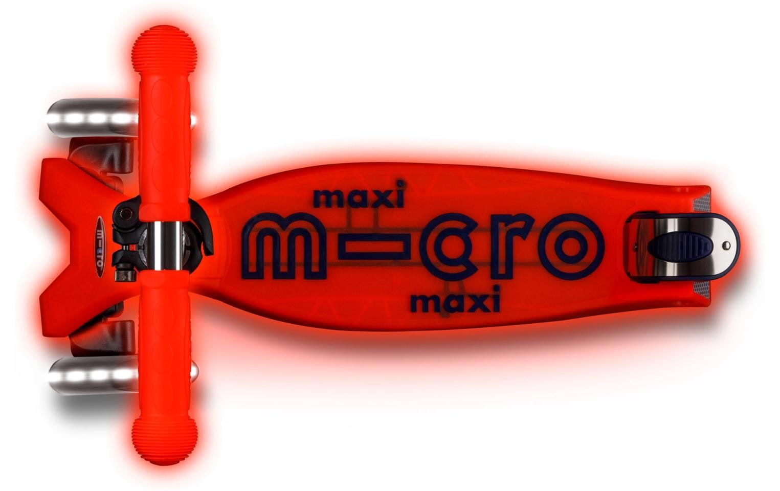 Micro Mobility Scooter »Maxi Micro Deluxe Glow LED«