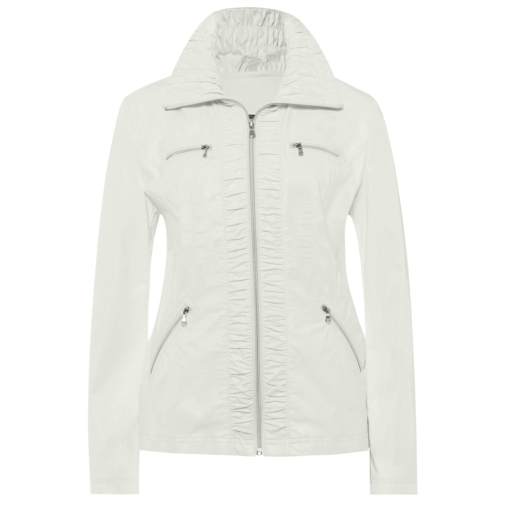 Classic Basics Lederimitatjacke, ohne Kapuze