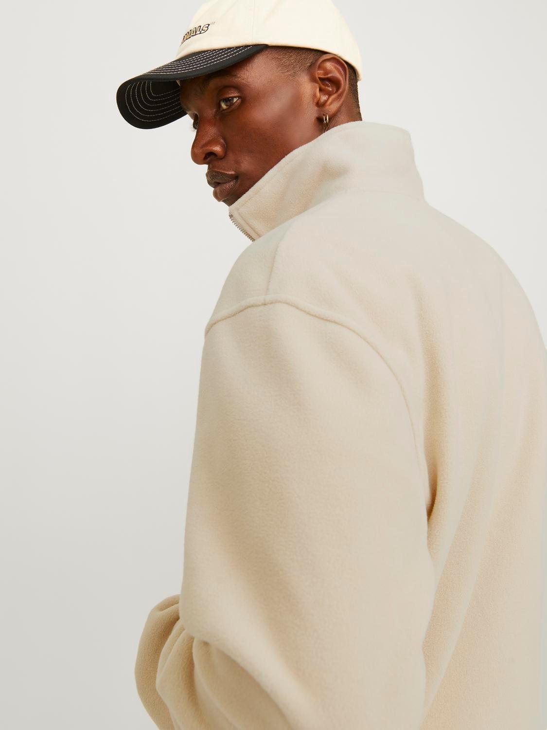 Jack & Jones Sweatshirt »JORVESTERBRO FLEECE QUARTER ZIP NOOS«