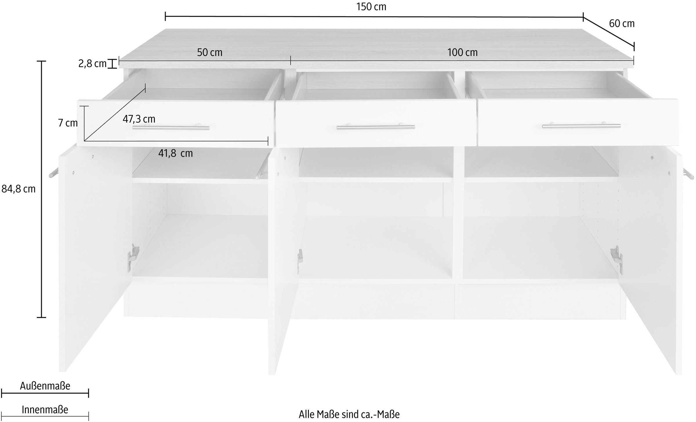 OPTIFIT Unterschrank »Tula«, Breite 150 cm