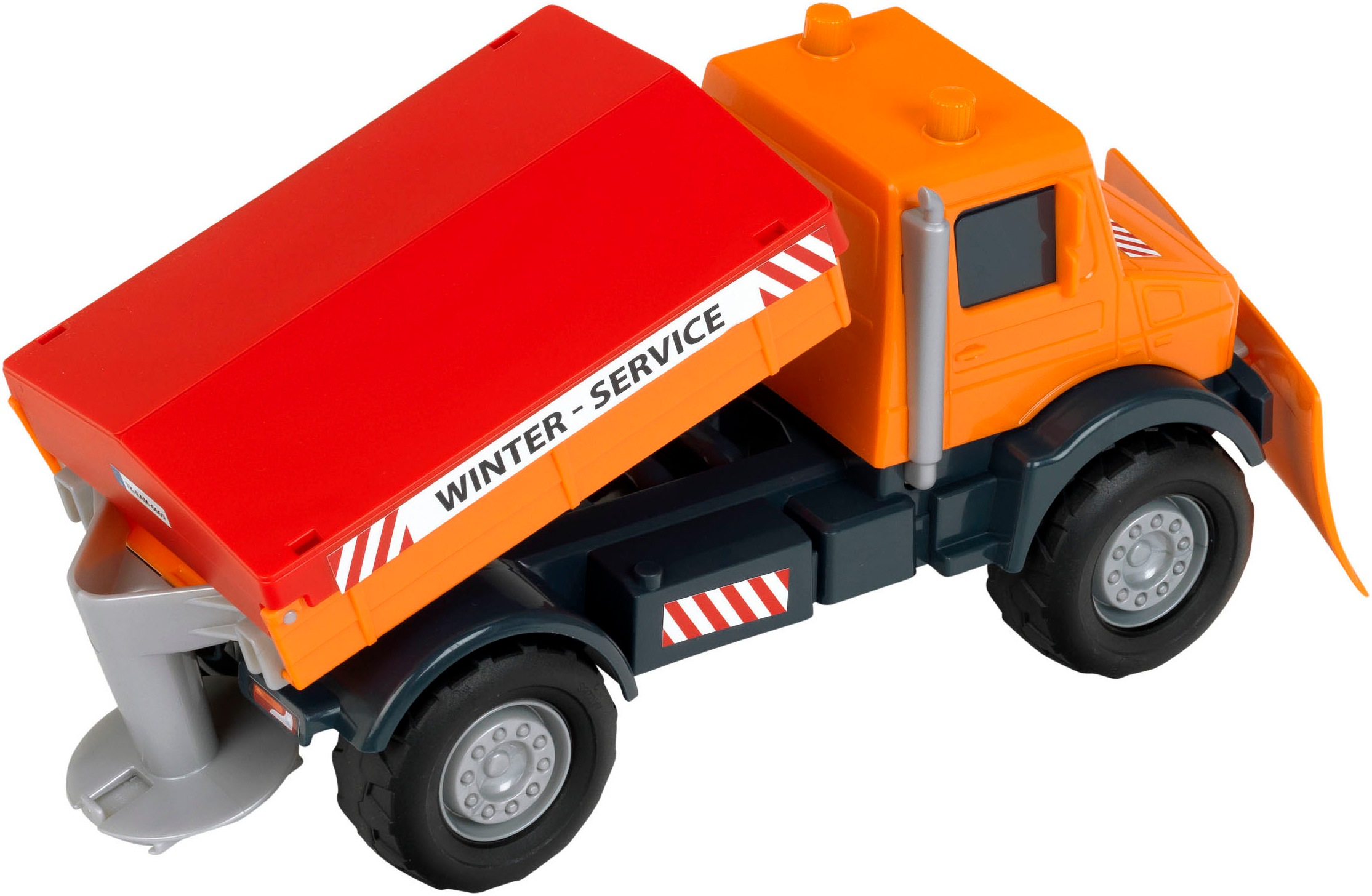 Klein Spielzeug-Winterdienst »Mercedes-Benz UNIMOG«