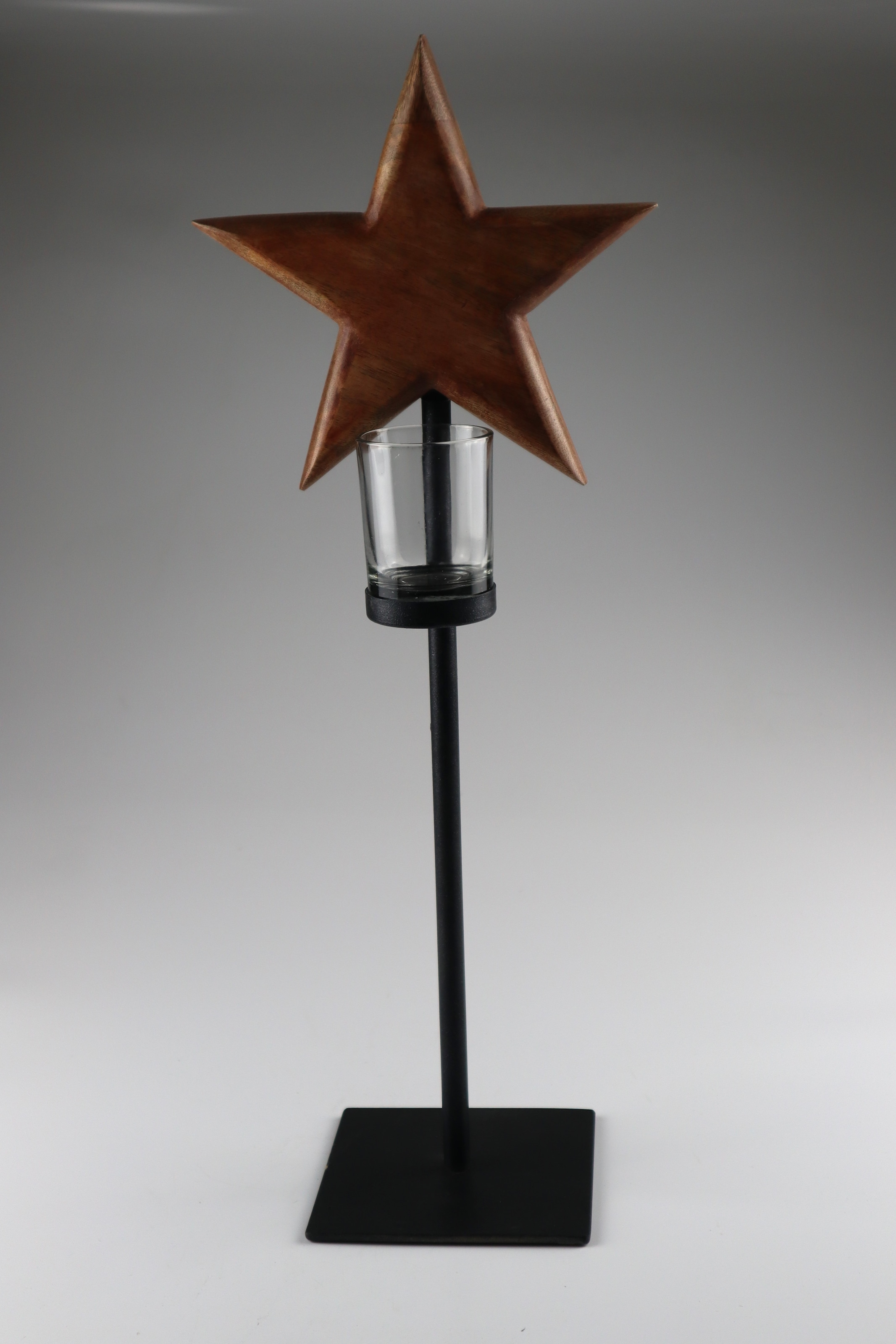 Image of AM Design Kerzenhalter "aus Holz" BxH: 12x54 cm