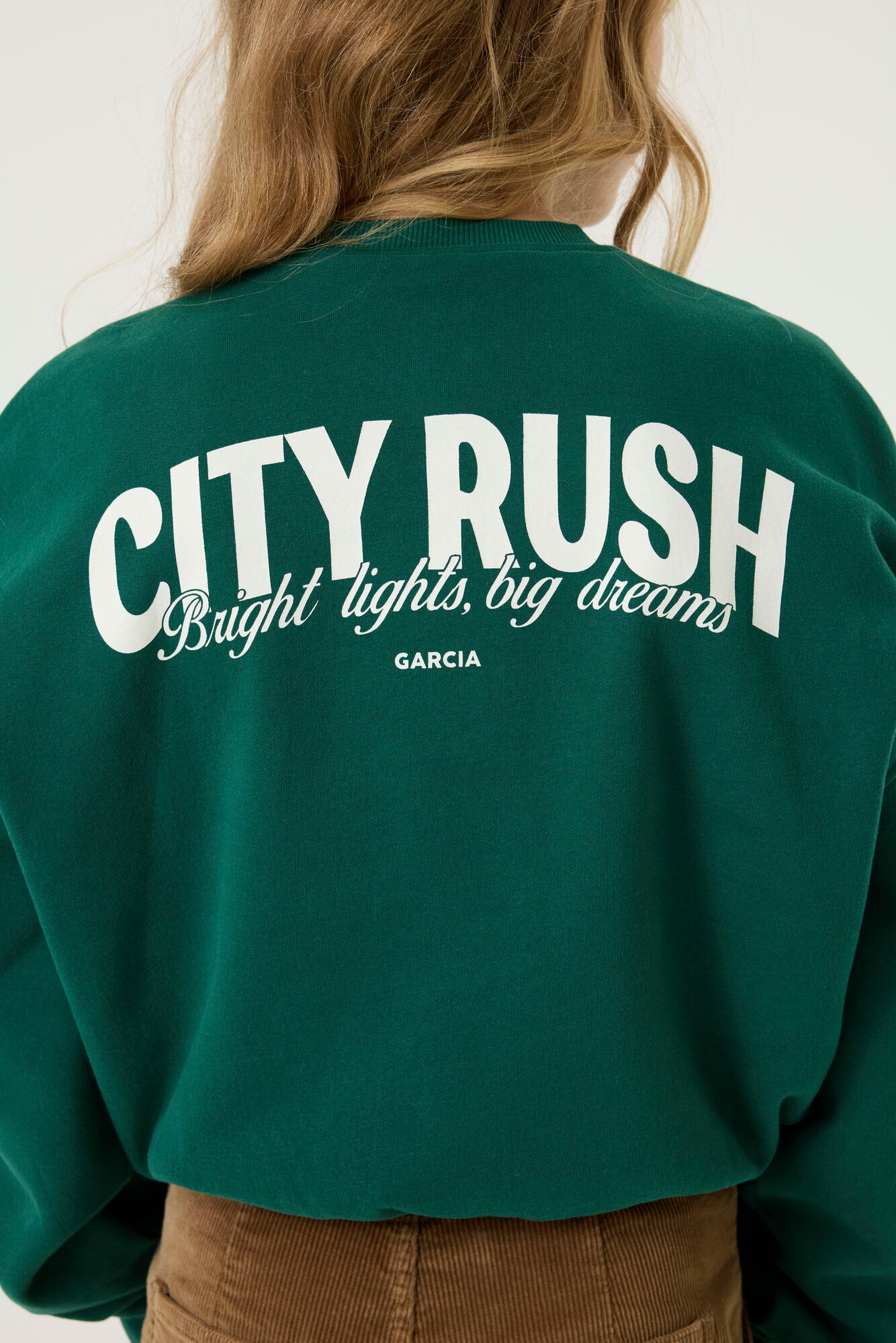 Garcia Sweat-shirt , avec impression frontale, pour filles
