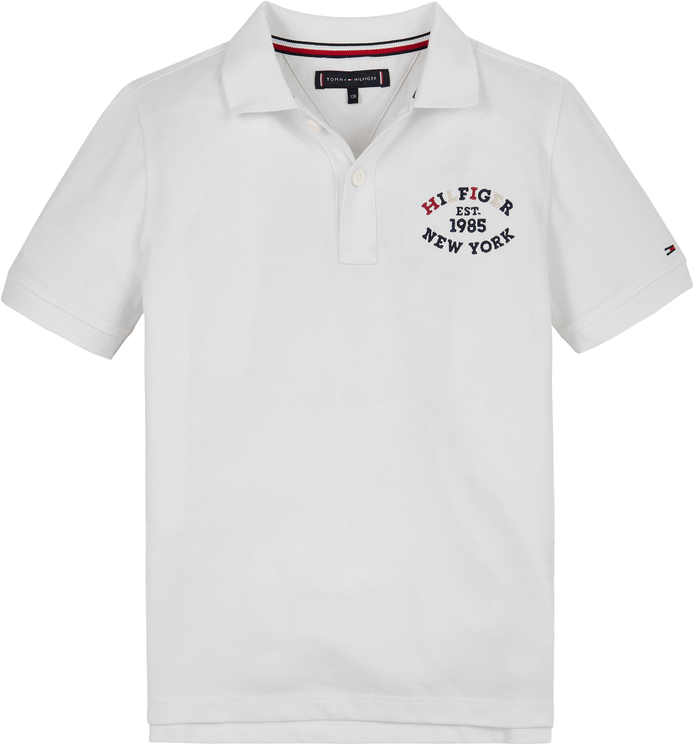 Tommy Hilfiger Poloshirt »MONOTYPE REGULAR POLO SS«, Kinder bis 16 Jahre mit Logoschriftzug
