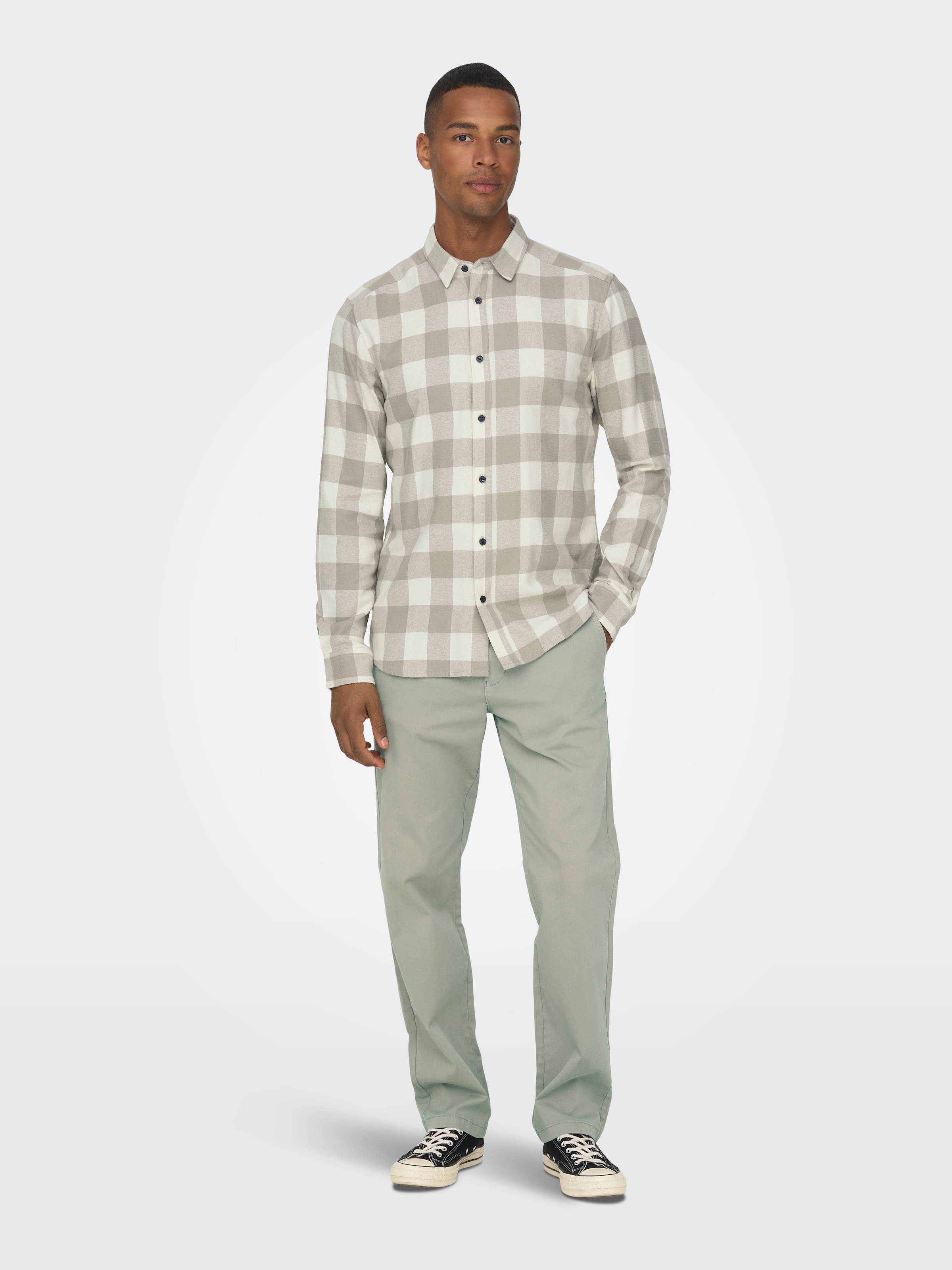 ONLY & SONS Karohemd »GUDMUND LS CHECKED SHIRT« Baumwolle, slim fit