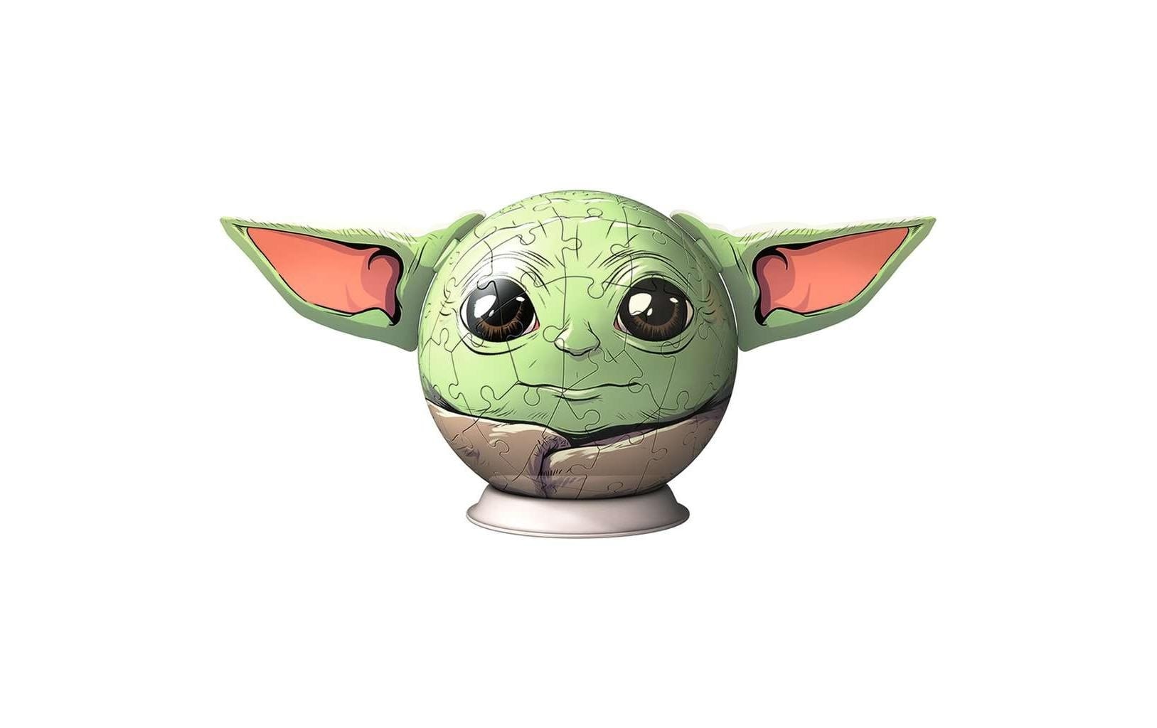 Ravensburger 3D-Puzzle »Mandalorian Grogu mit Ohren«, (77 tlg.)