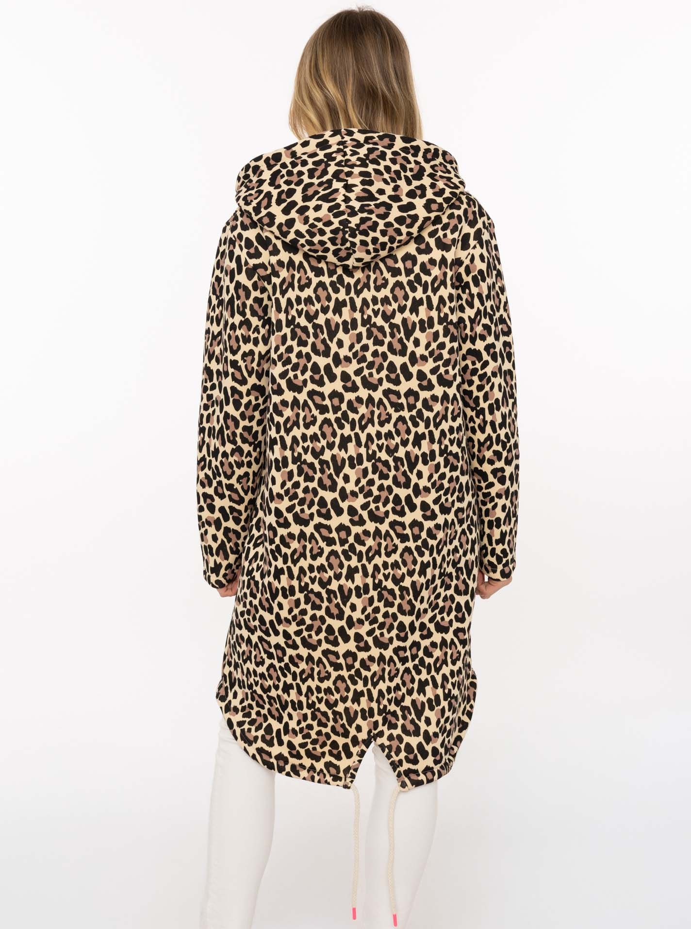 Zwillingsherz Kurzmantel »"Leo Allover"« gemustert, Taschen, Reissverschluss