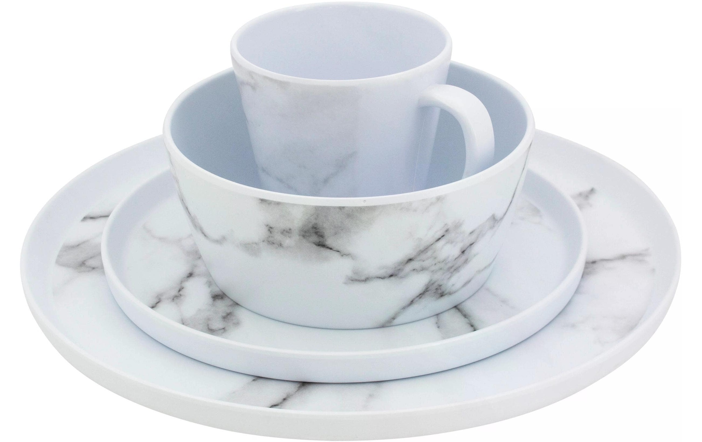 Eurotrail Geschirr-Set »Marble«