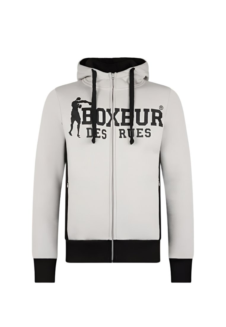 BOXEUR DES RUES Kapuzensweatjacke »BOXEUR DES RUES Kapuzenpullover Hooded Full Zip Sweatshirt«