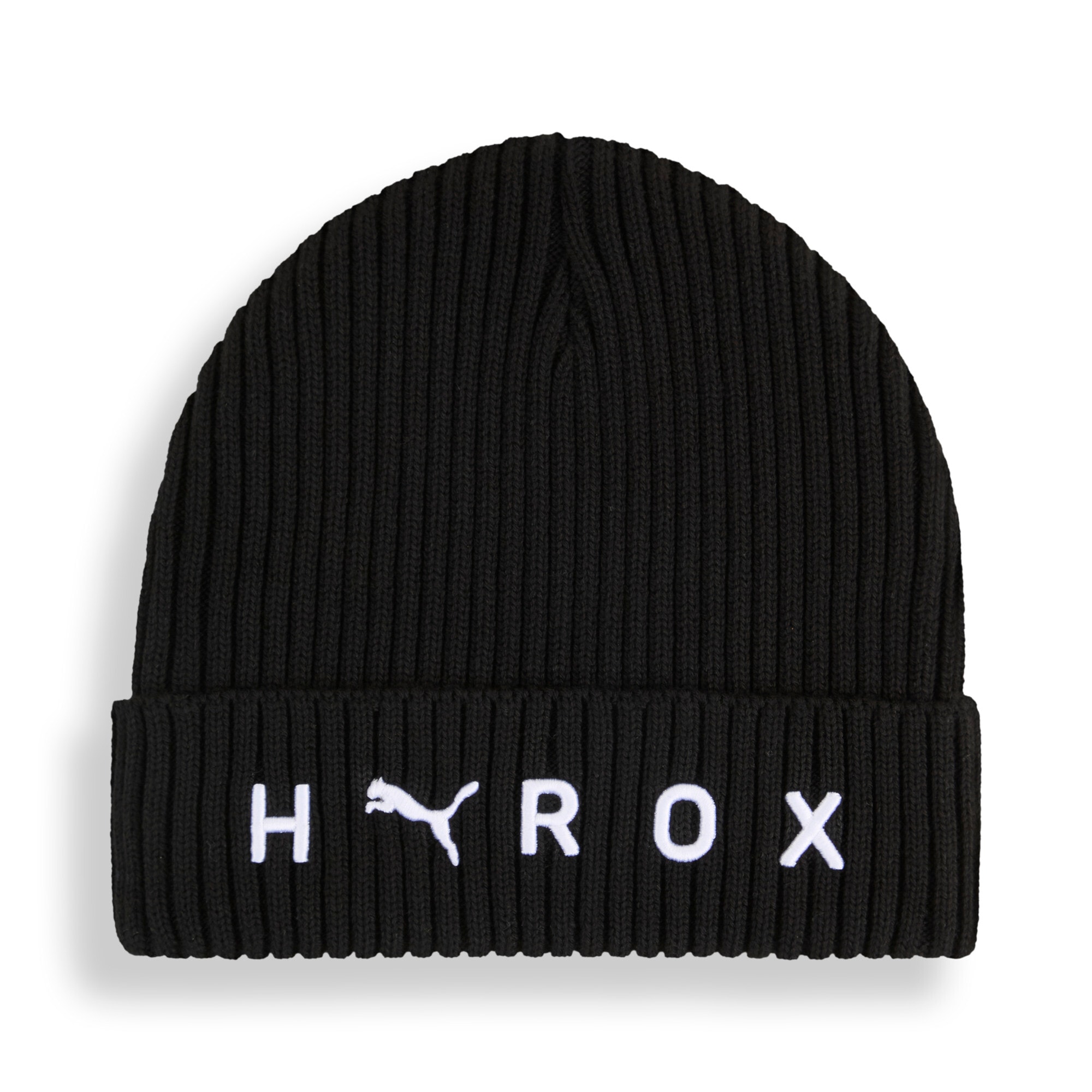 PUMA Bonnet tricoté »X HYROX MID CROWN BEANIE« Taille unique, style sportif, avec impression du logo