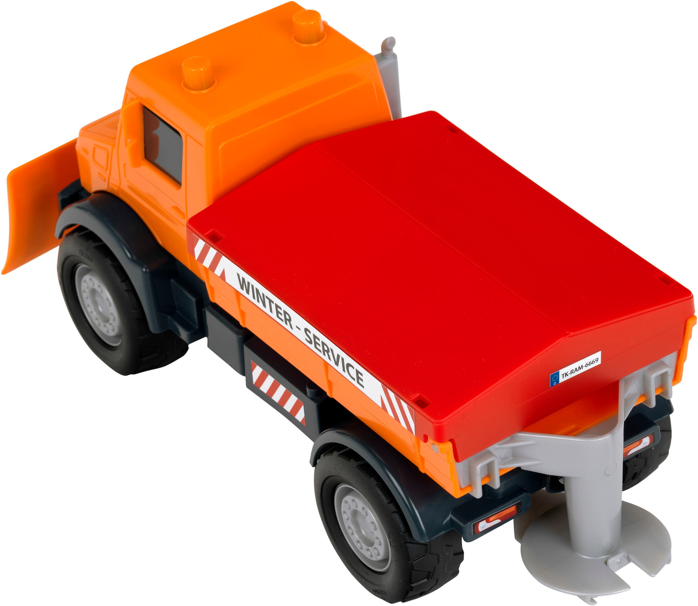 Klein Spielzeug-Winterdienst »Mercedes-Benz UNIMOG«