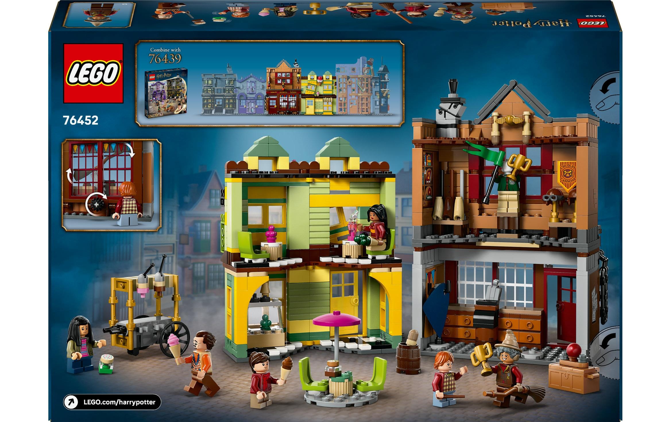 LEGO® Spielbausteine »Harry Potter Quidditch & Fortescues Eissalon 76452«, (795 St.)