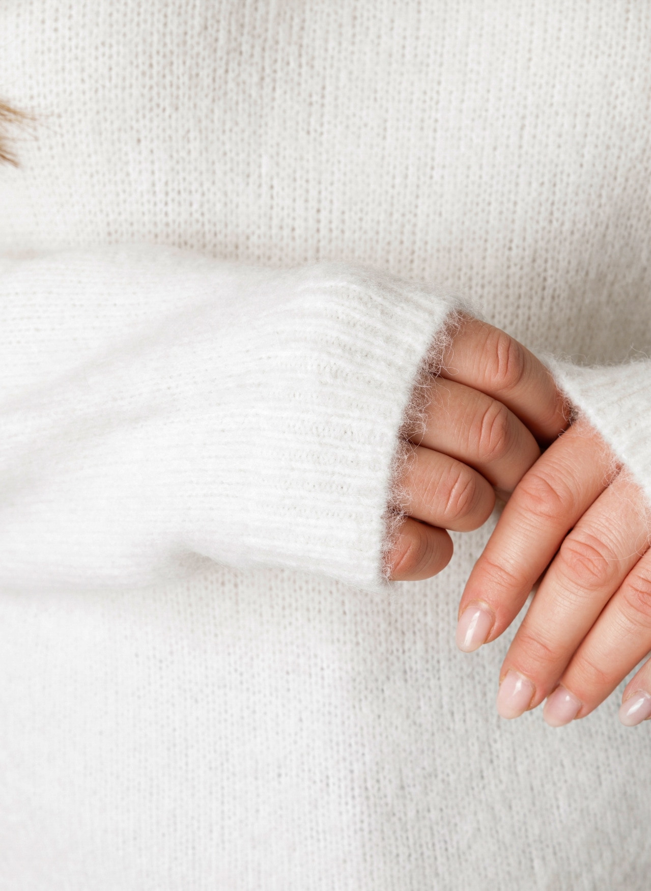 Base Level Curvy Strickpullover »Yanara«, mit Wolle