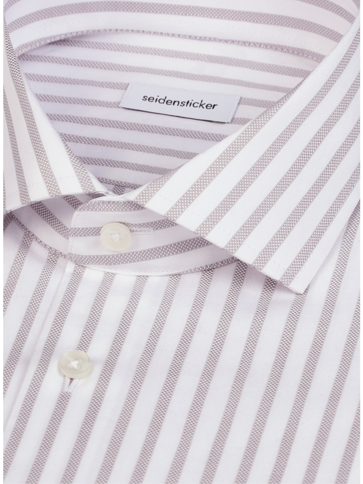 seidensticker Chemise d'affaires »Schwarze Rose« Slim 1/1 Kentkragen Gestreift