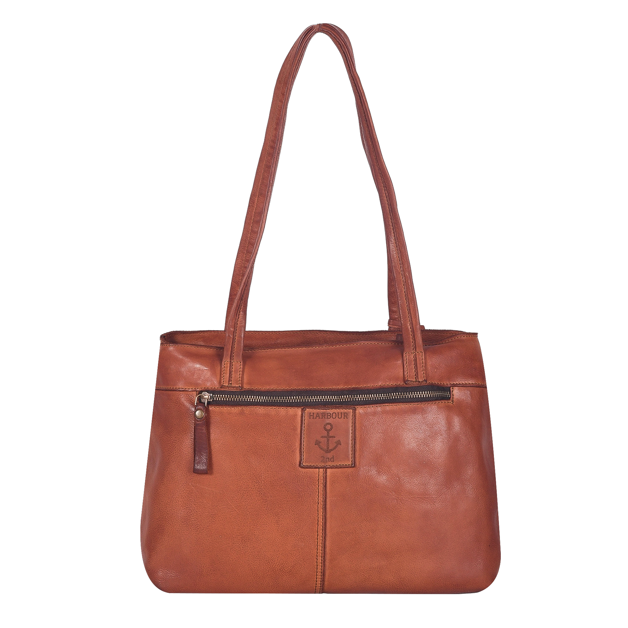 Image of HARBOUR 2nd Shopper Damen Schultertasche, Umhängetasche mit dekorativem Anhänger