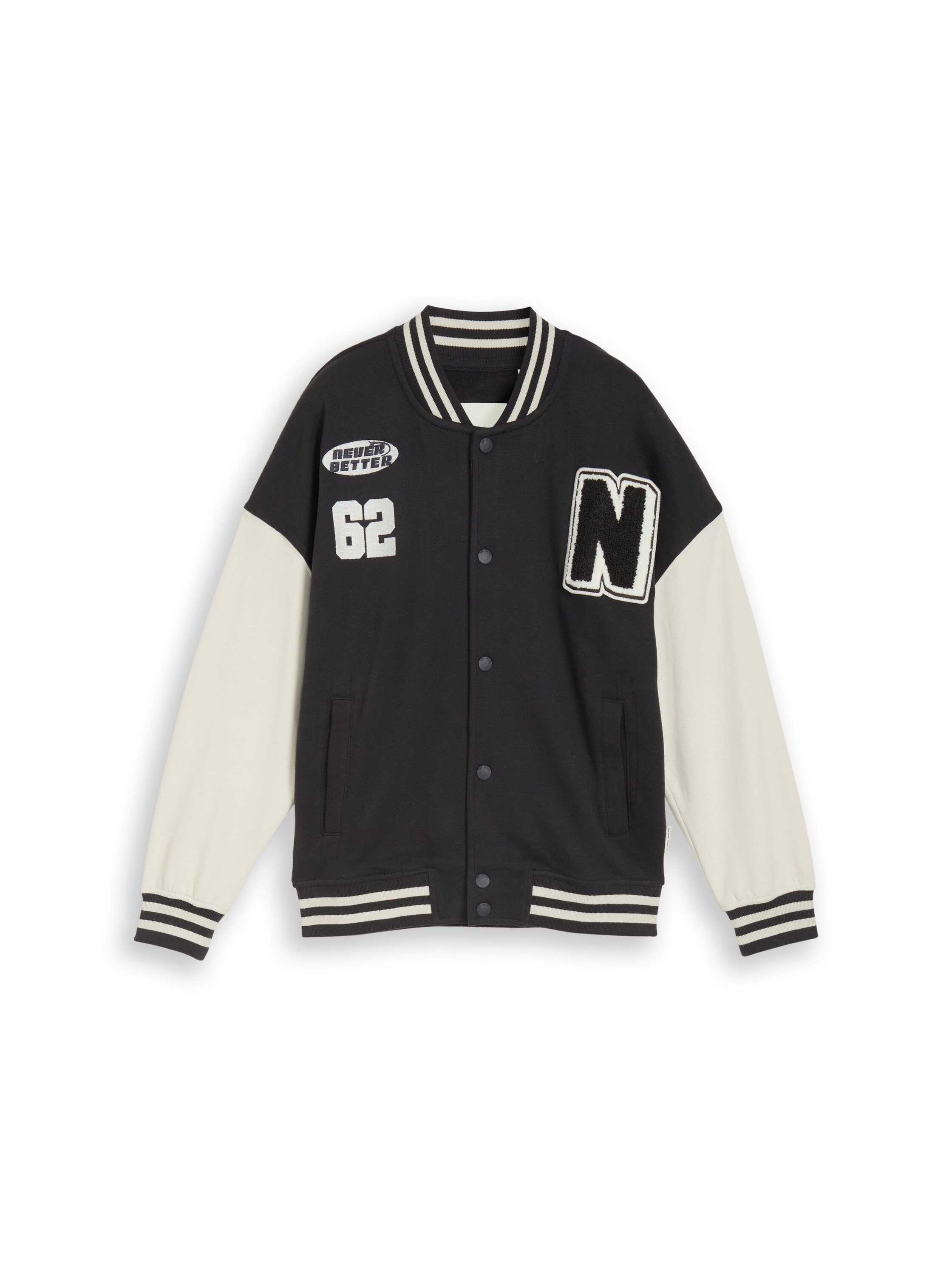 Image of TOM TAILOR Sweatjacke mit Stickerein