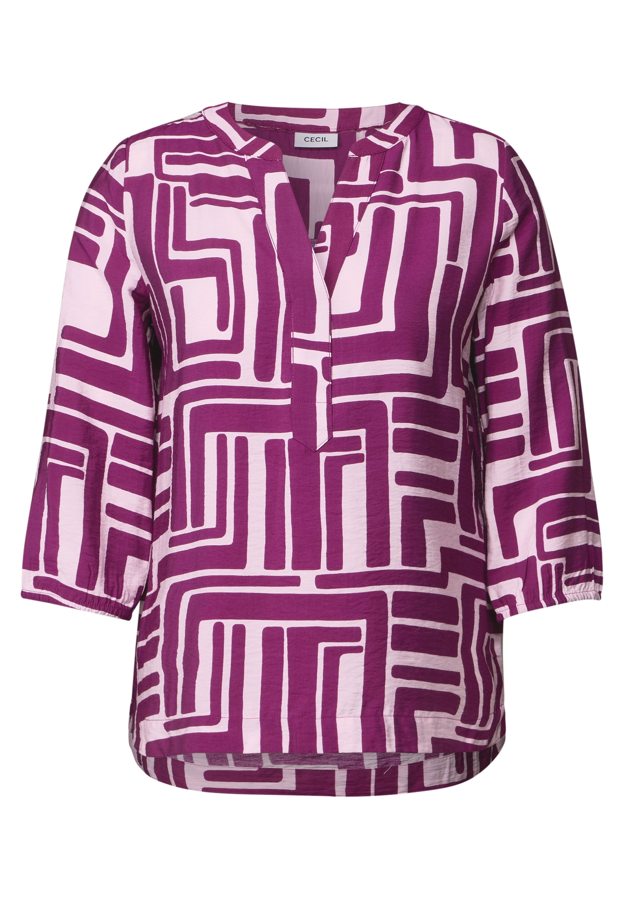 Cecil Druckbluse, mit grafischem Muster