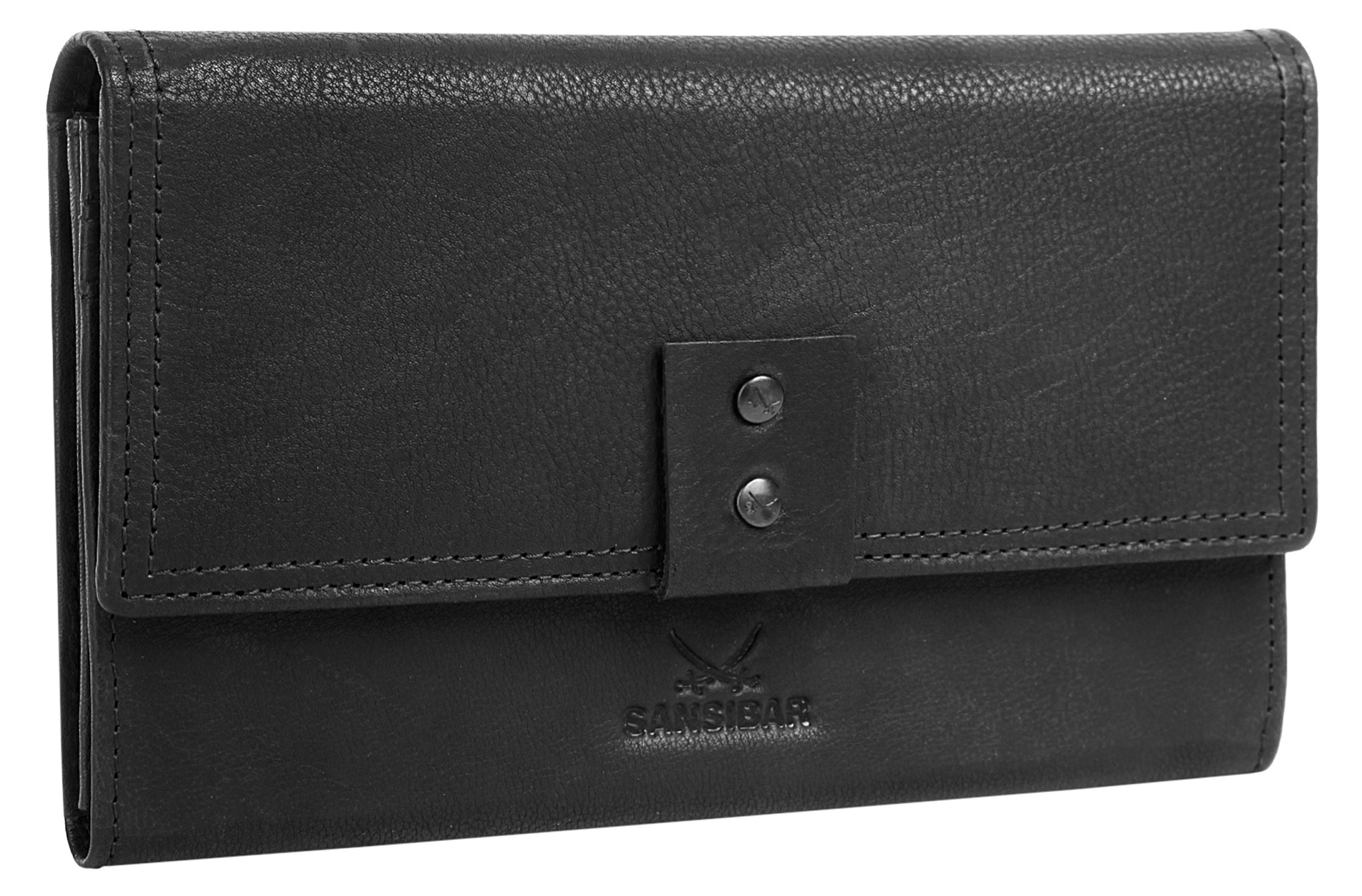 Sansibar Porte-monnaie echt Leder