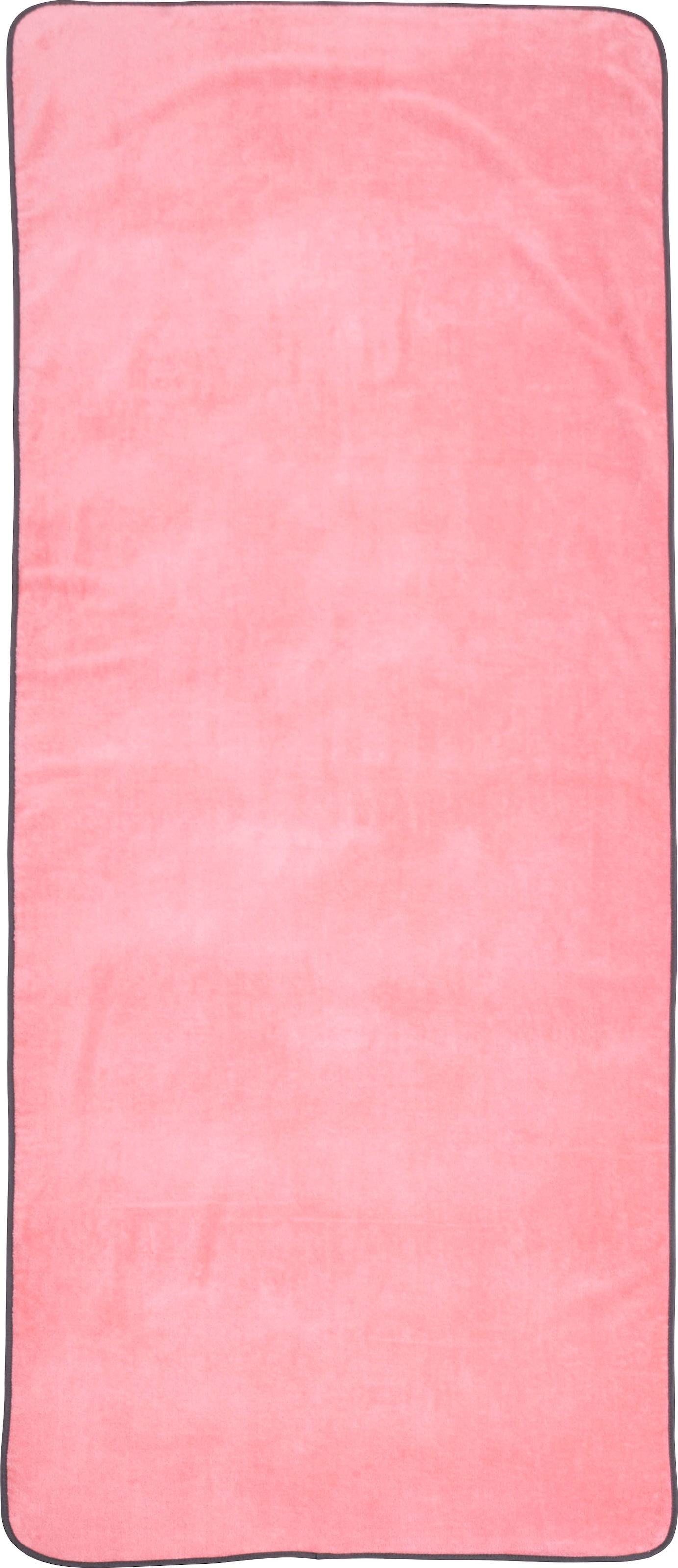 Image of done. Saunatuch "Kuuma" Uni-Farben, farblich abgesetzter Abschluss-Saum, Frottier-Innenseite