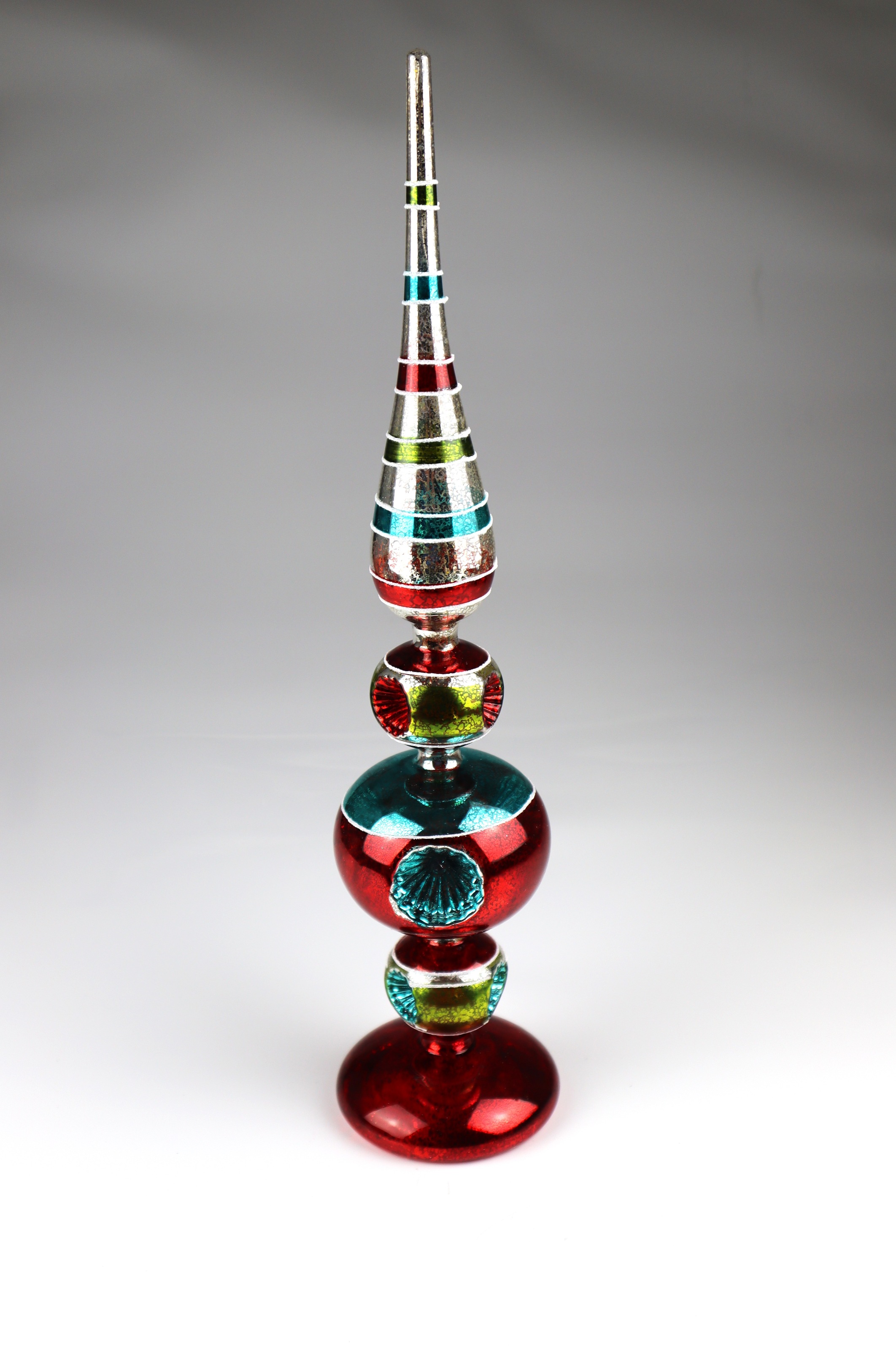 Image of AM Design LED Dekoobjekt "Glas-Zapfen bunt" 11x48 cm