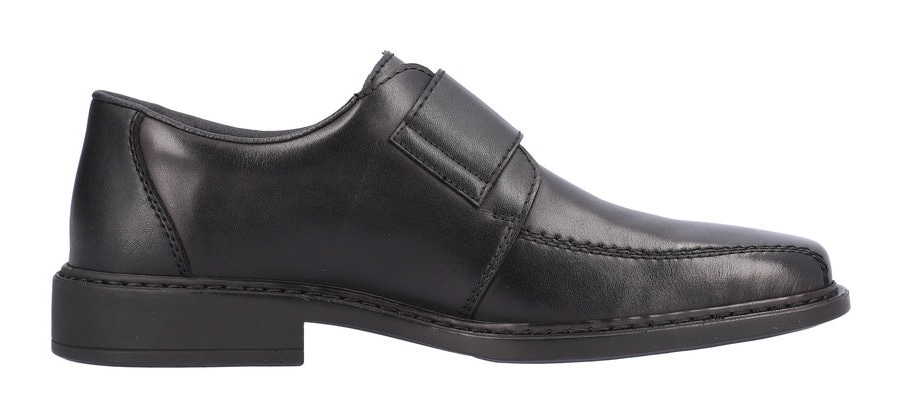 Rieker Klettschuh, Festtagschuh, Slipper, Komfortschuh mit eleganter Ziernaht