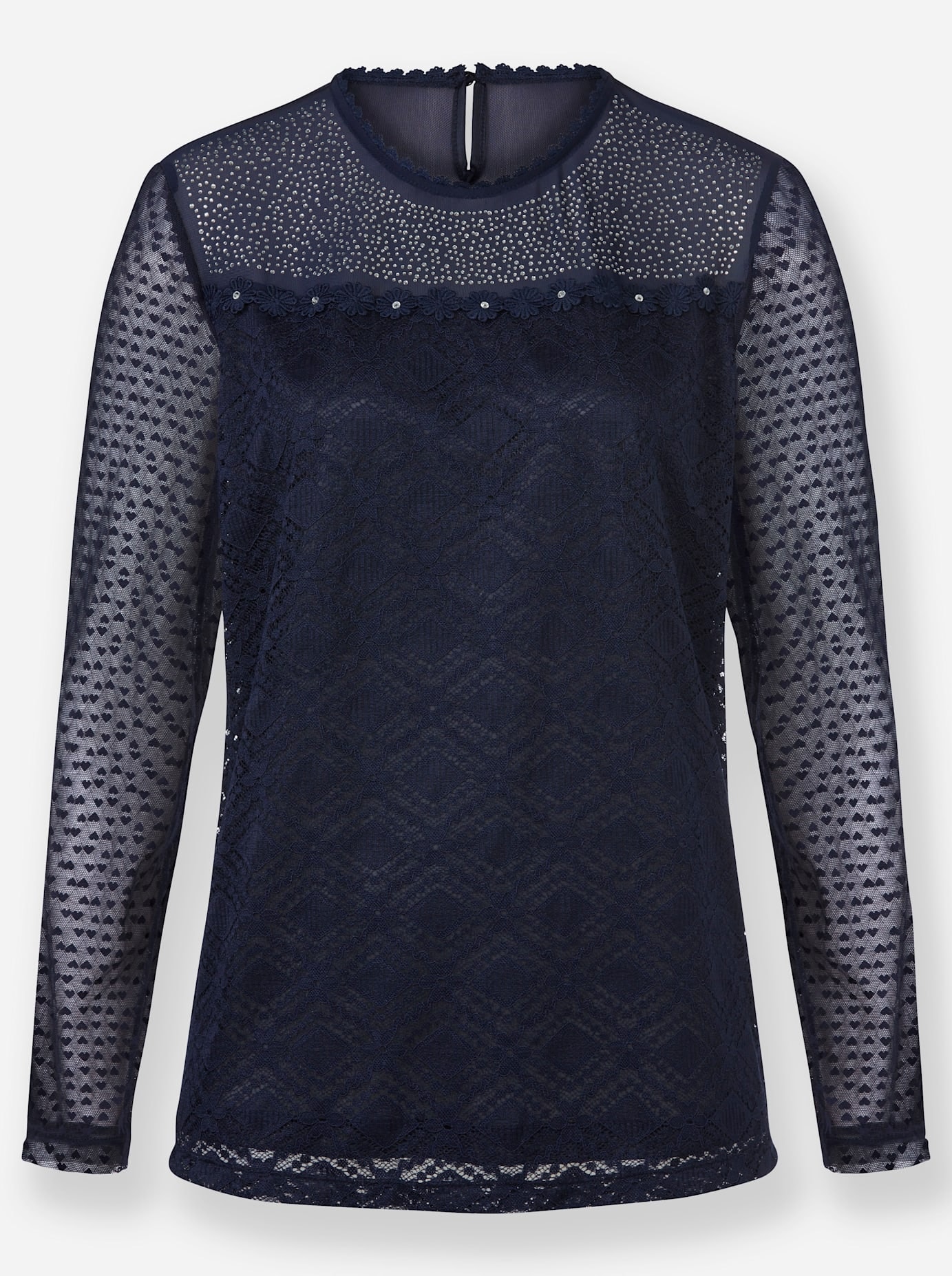 Lady Spitzenshirt »Shirt«, (1 tlg.)