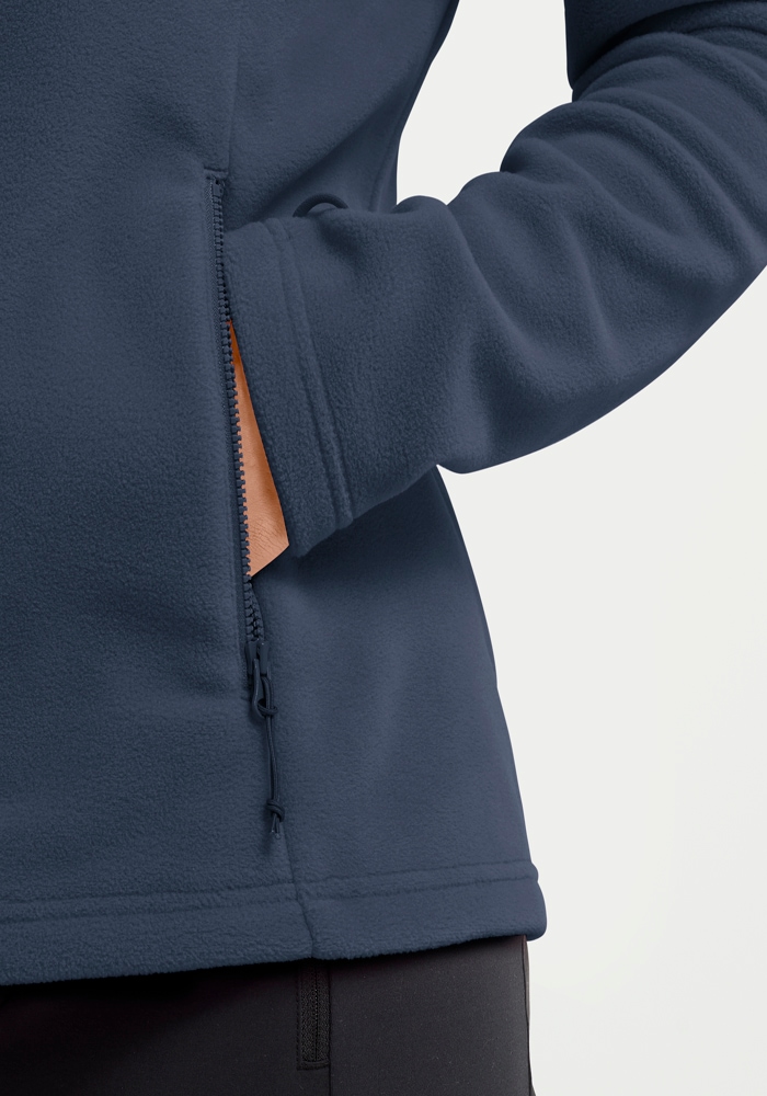 Jack Wolfskin Veste polaire »TAUNUS 100 FZ W« coupe-vent, déperlant, avec fermeture éclair intégrale