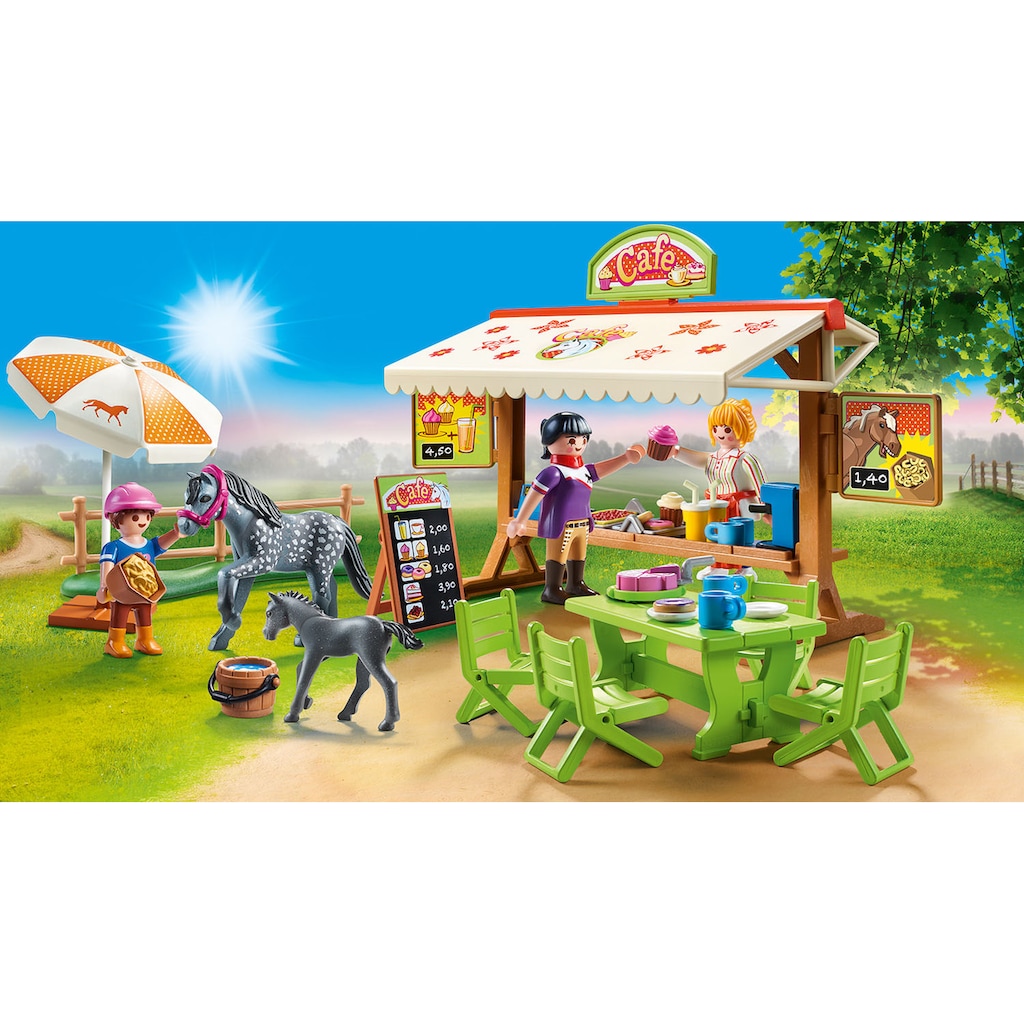 Playmobil® Konstruktions-Spielset »Pony-Café (70519), Country«, (77 St.)