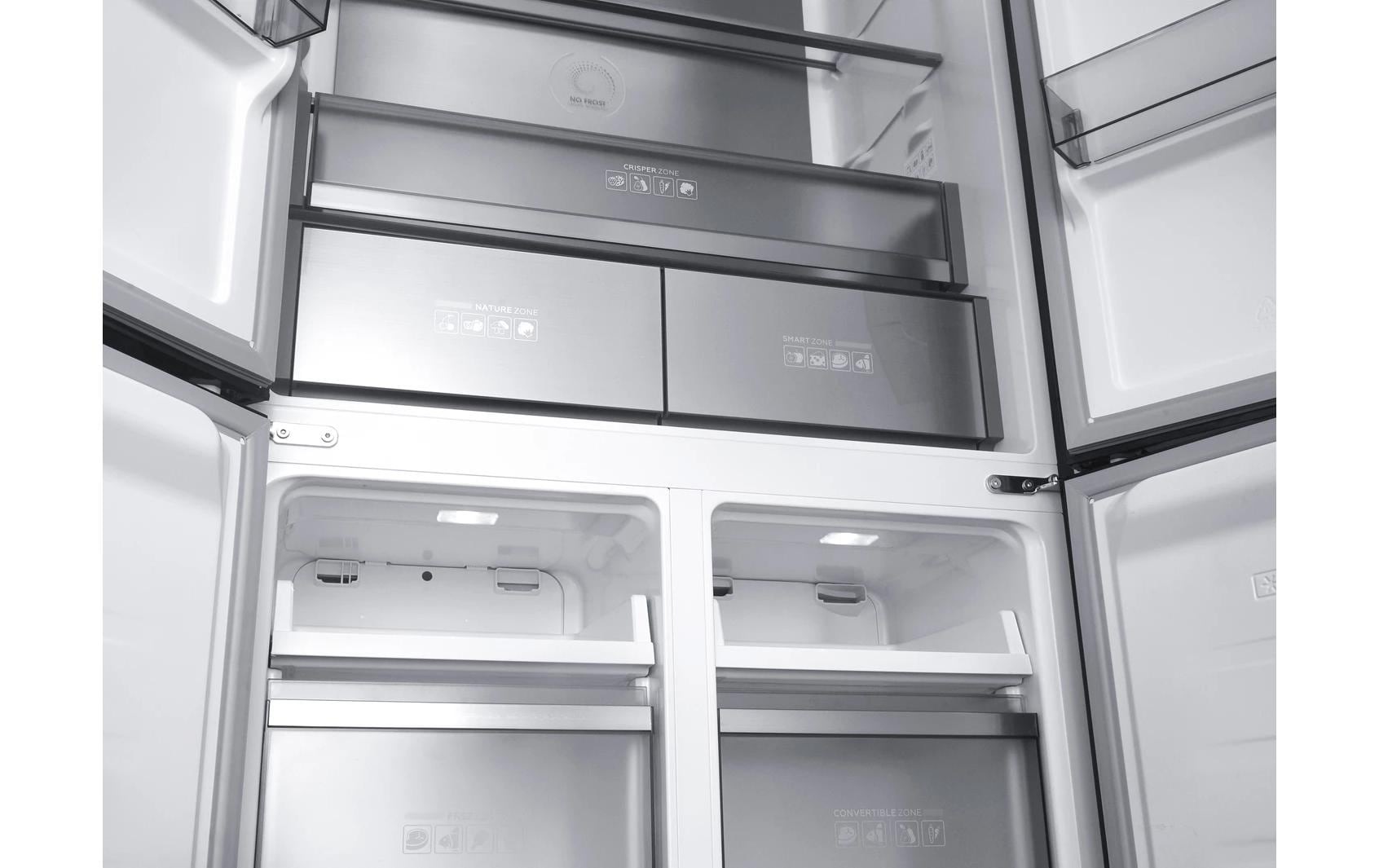 Trisa Kühl-/Gefrierkombination »Trisa Foodcenter Slot-in« 190,2 cm hoch 90,5 cm breit